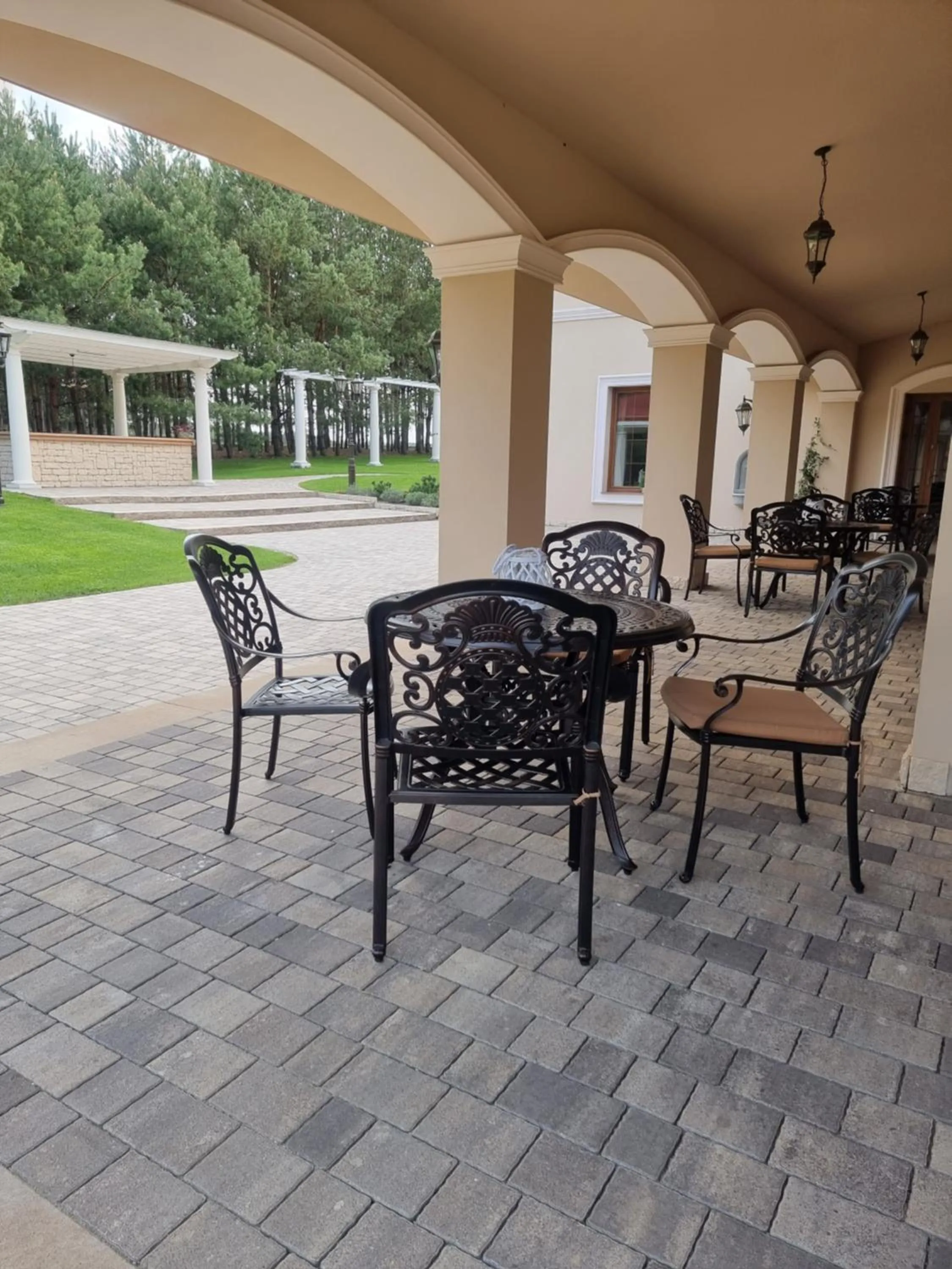 Patio in Dworek za Lasem