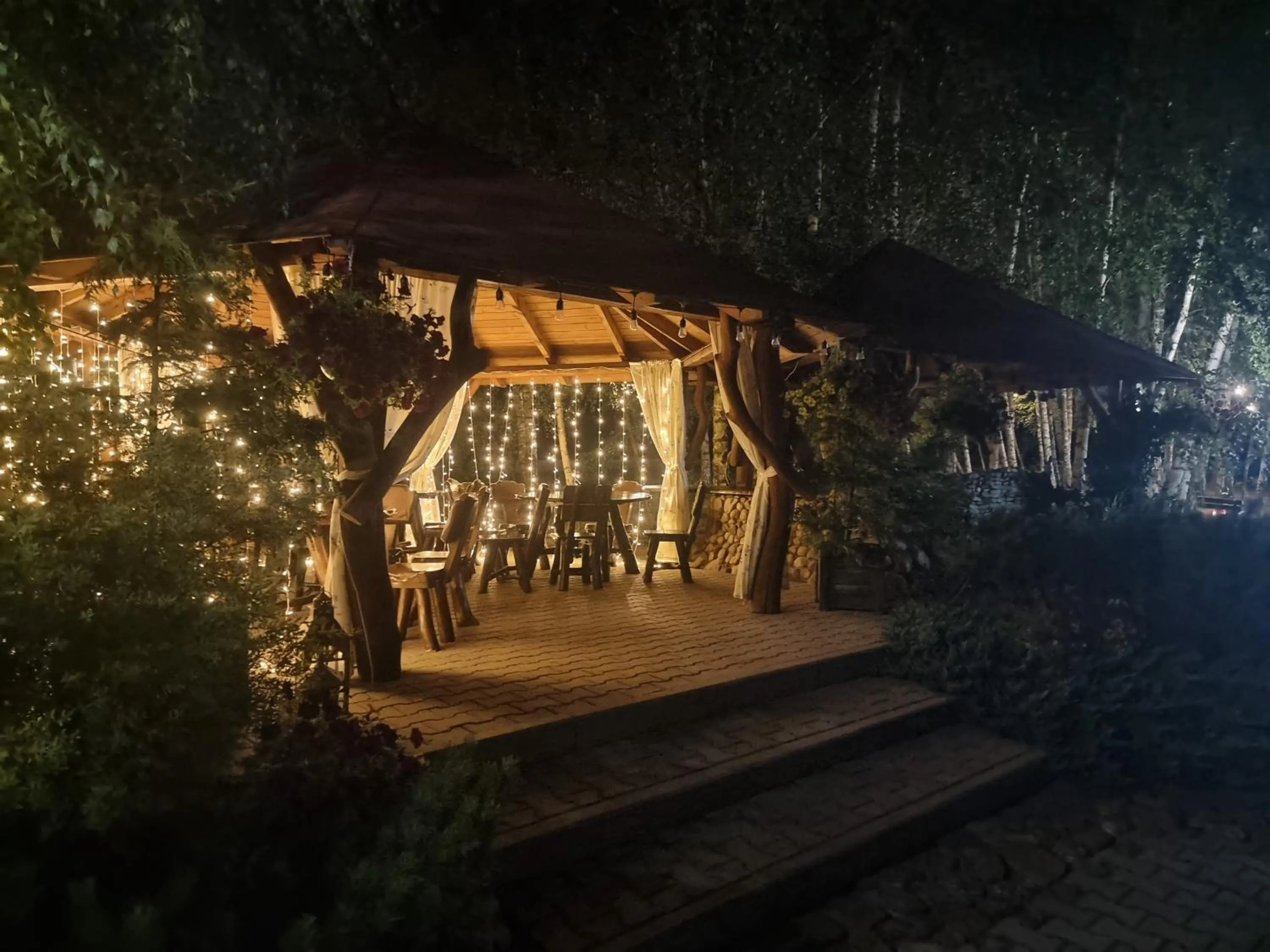 BBQ facilities in Dworek za Lasem