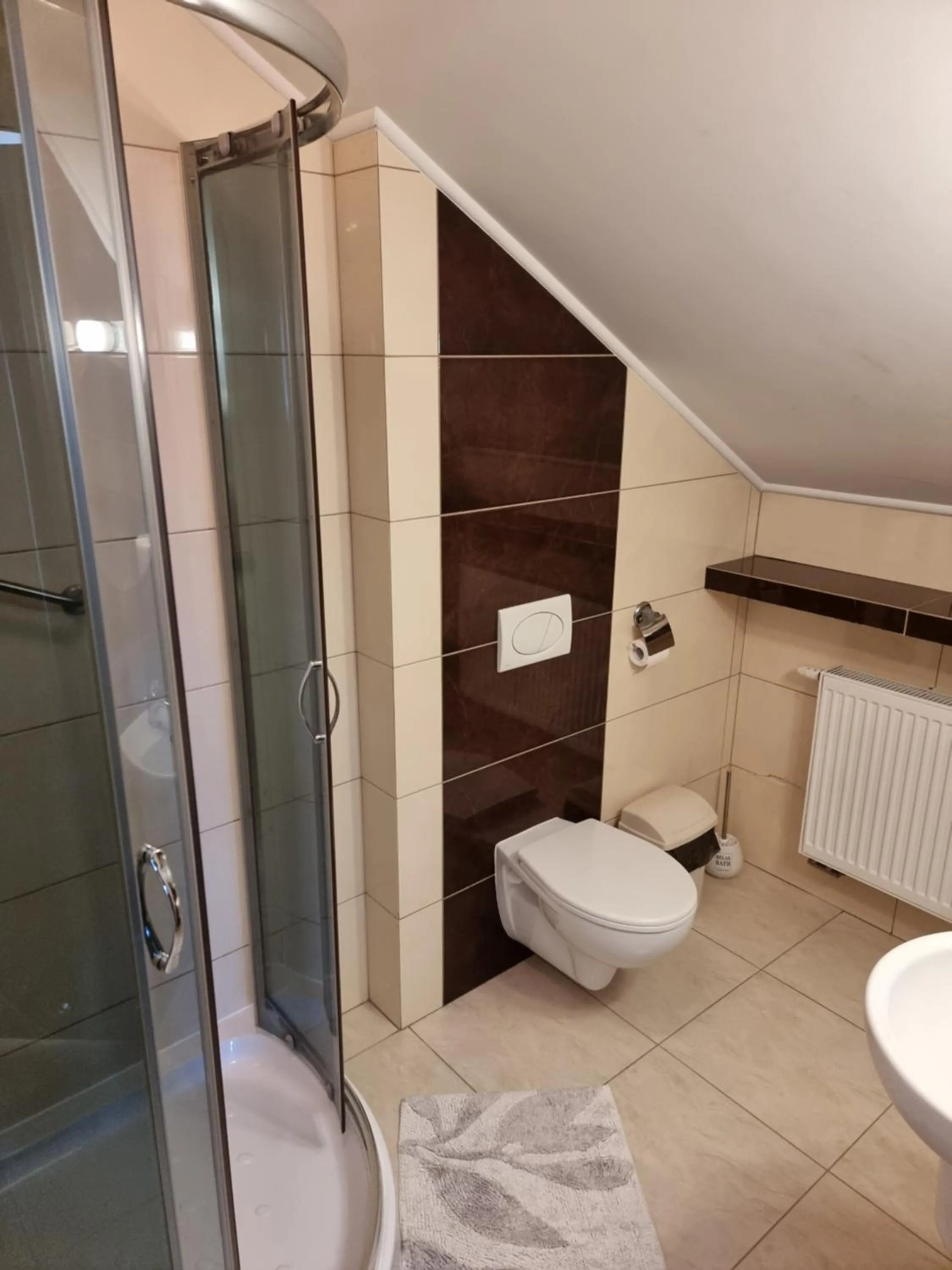 Bathroom in Dworek za Lasem