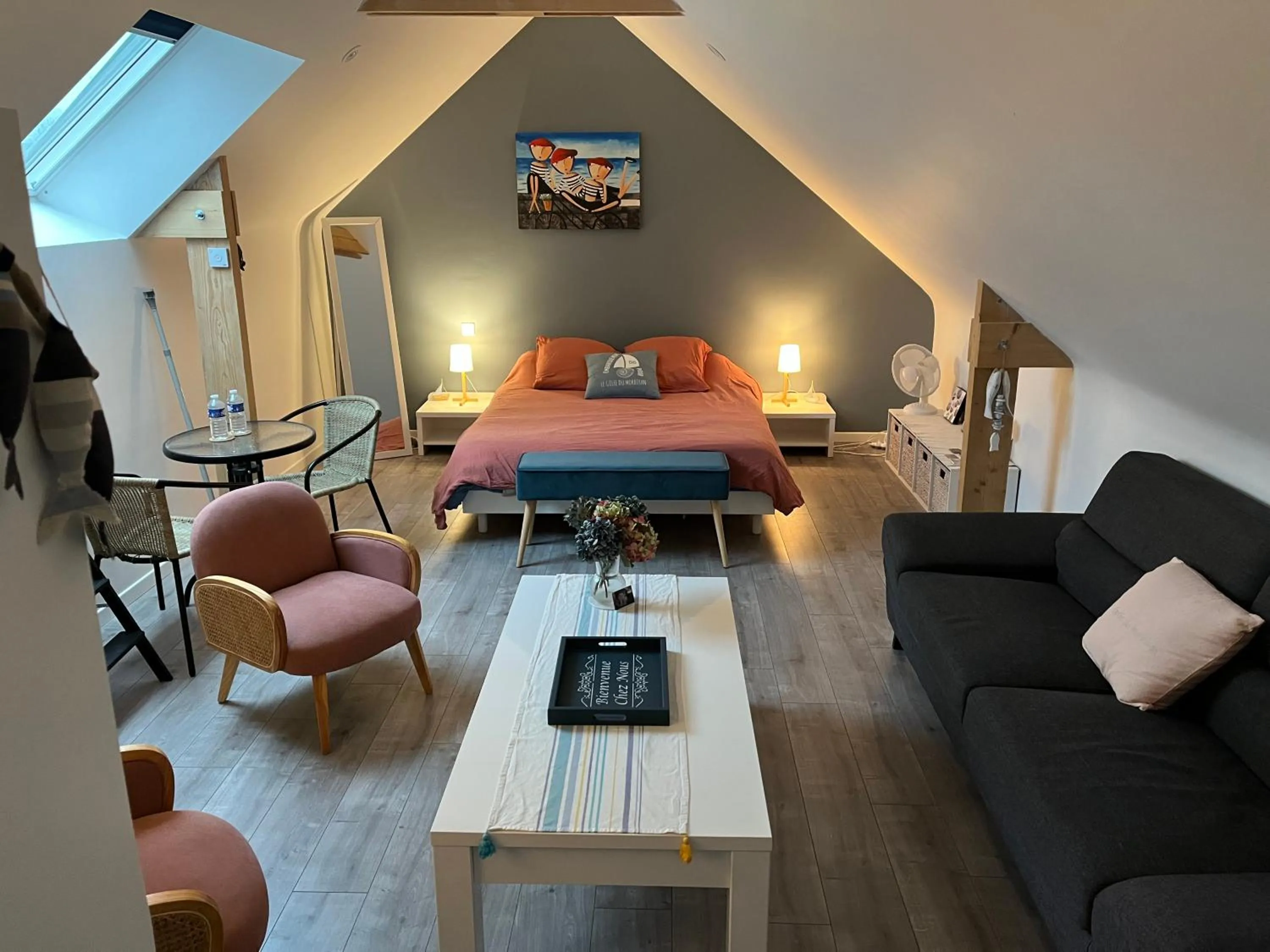 Photo of the whole room, Bed in Au plaisir d’accueillir