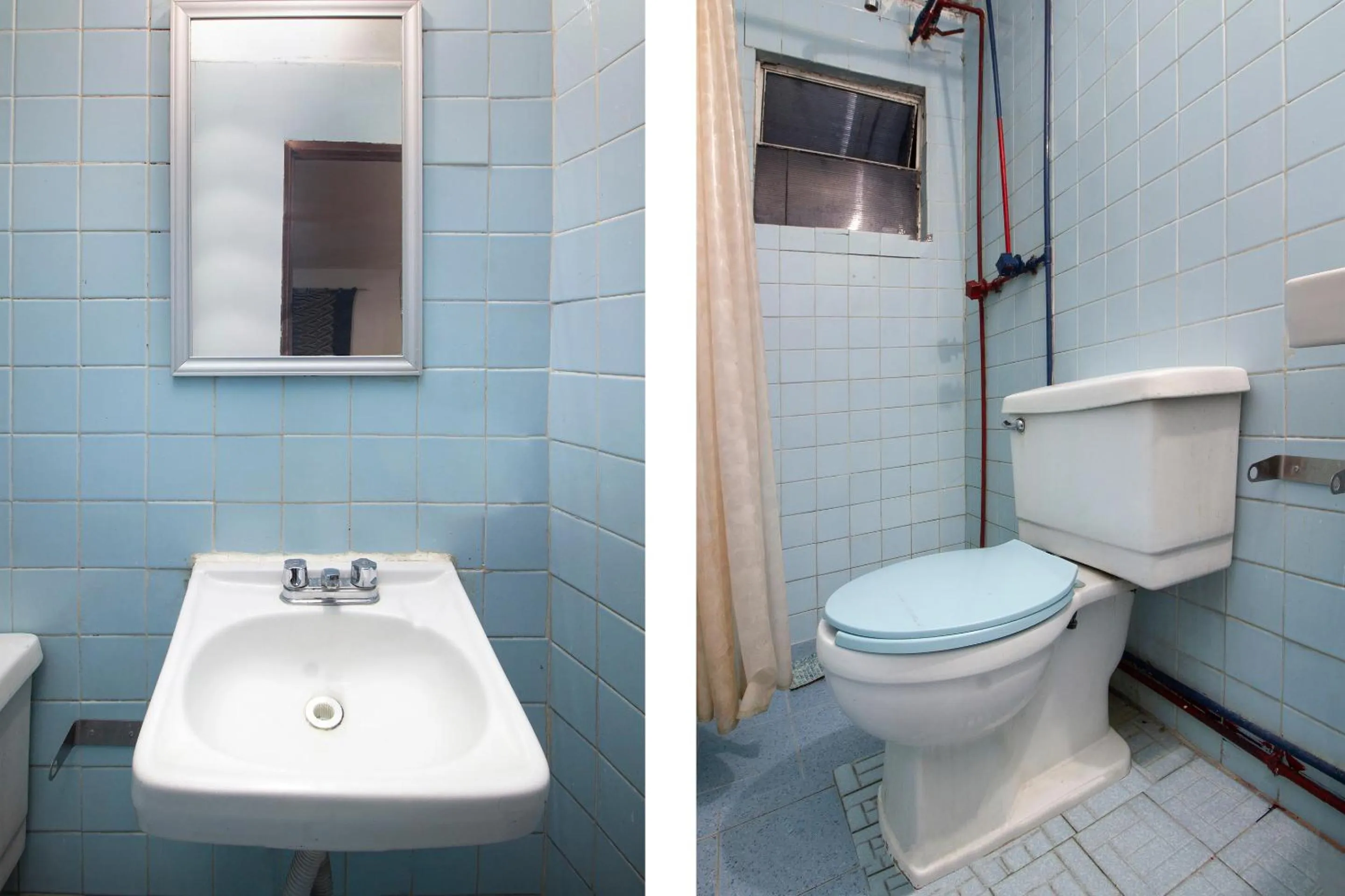 Bathroom in OYO Hotel Brazil,Guadalajara,Estadio Jalisco