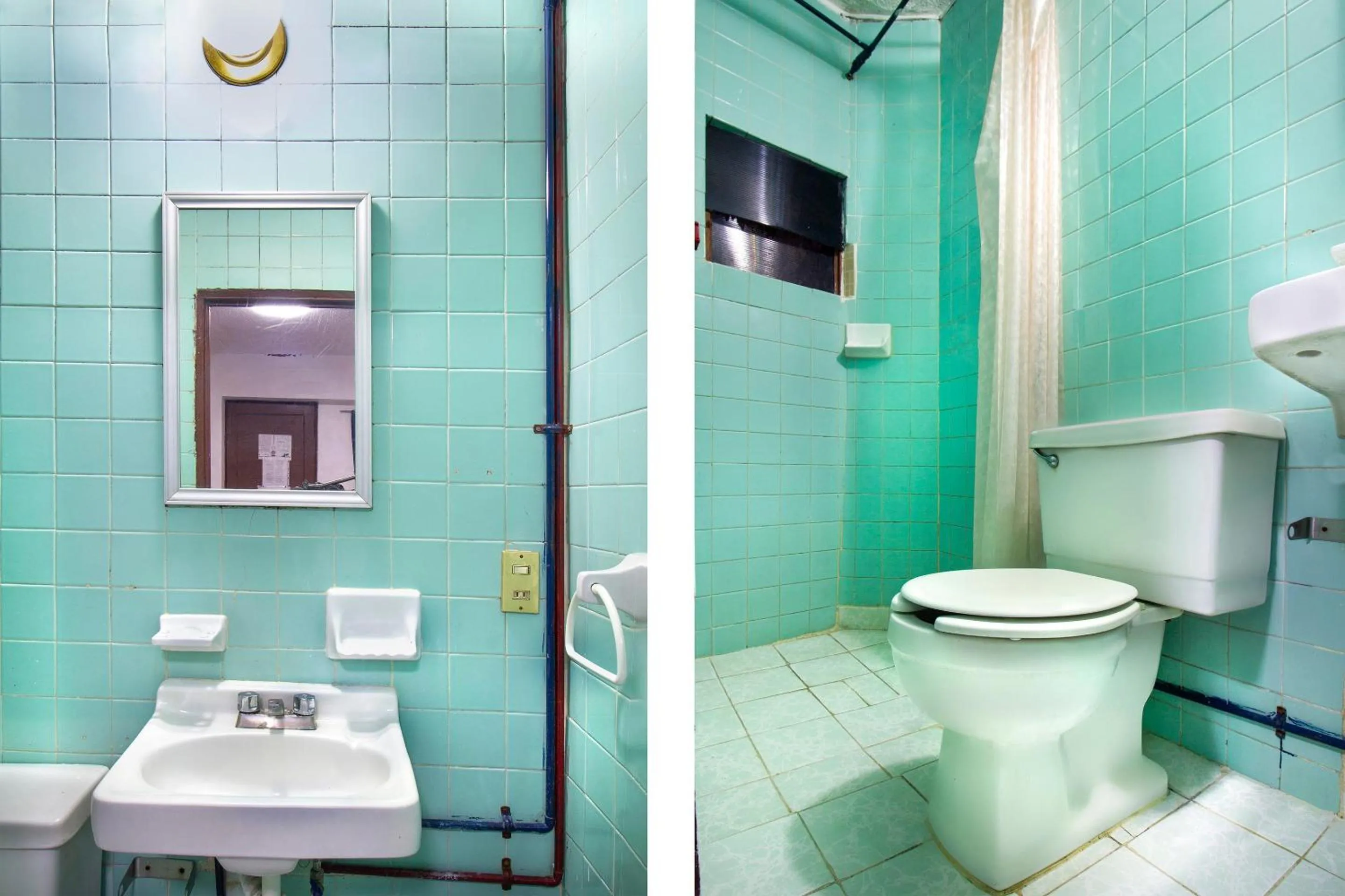 Bathroom in OYO Hotel Brazil,Guadalajara,Estadio Jalisco