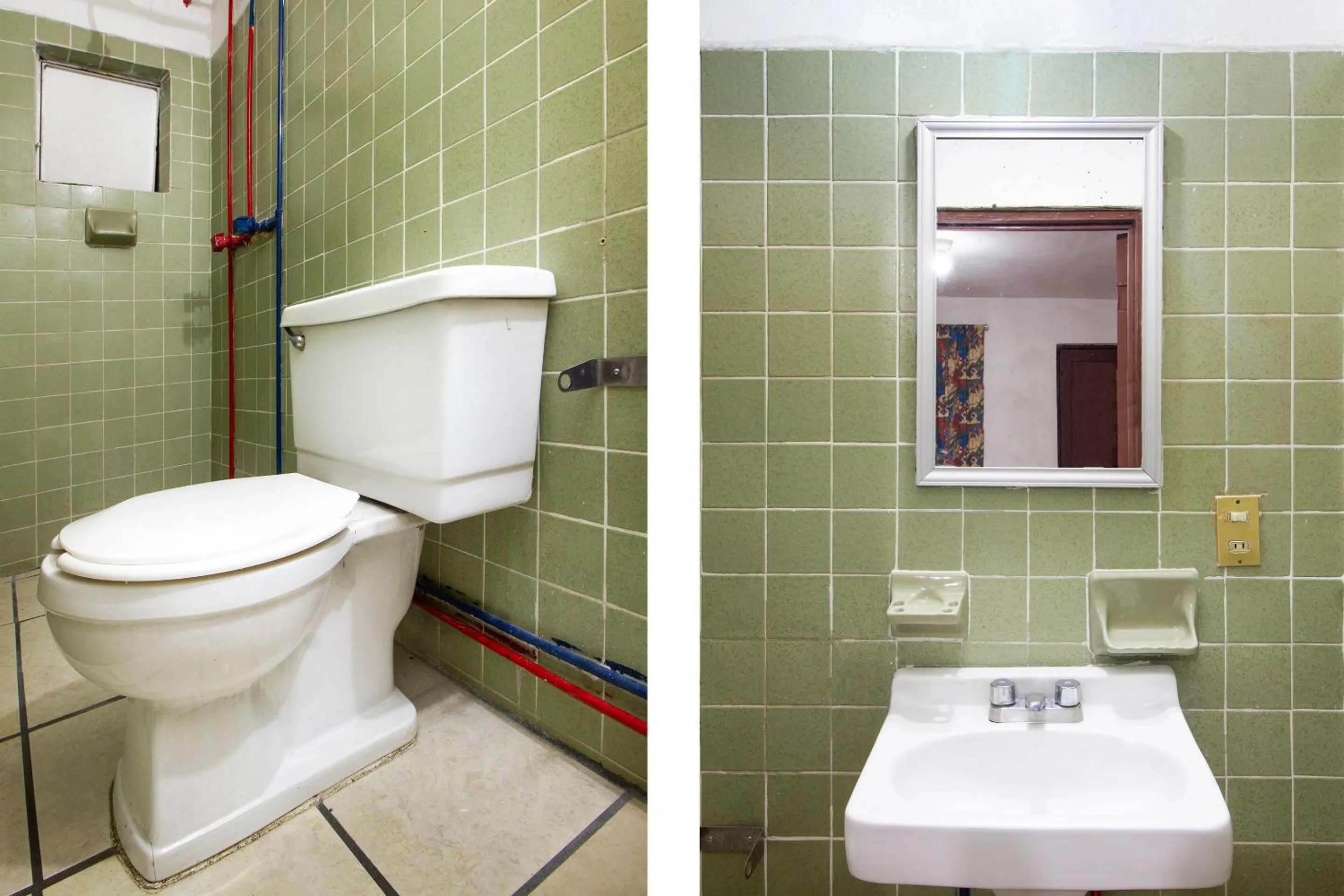 Bathroom in OYO Hotel Brazil,Guadalajara,Estadio Jalisco