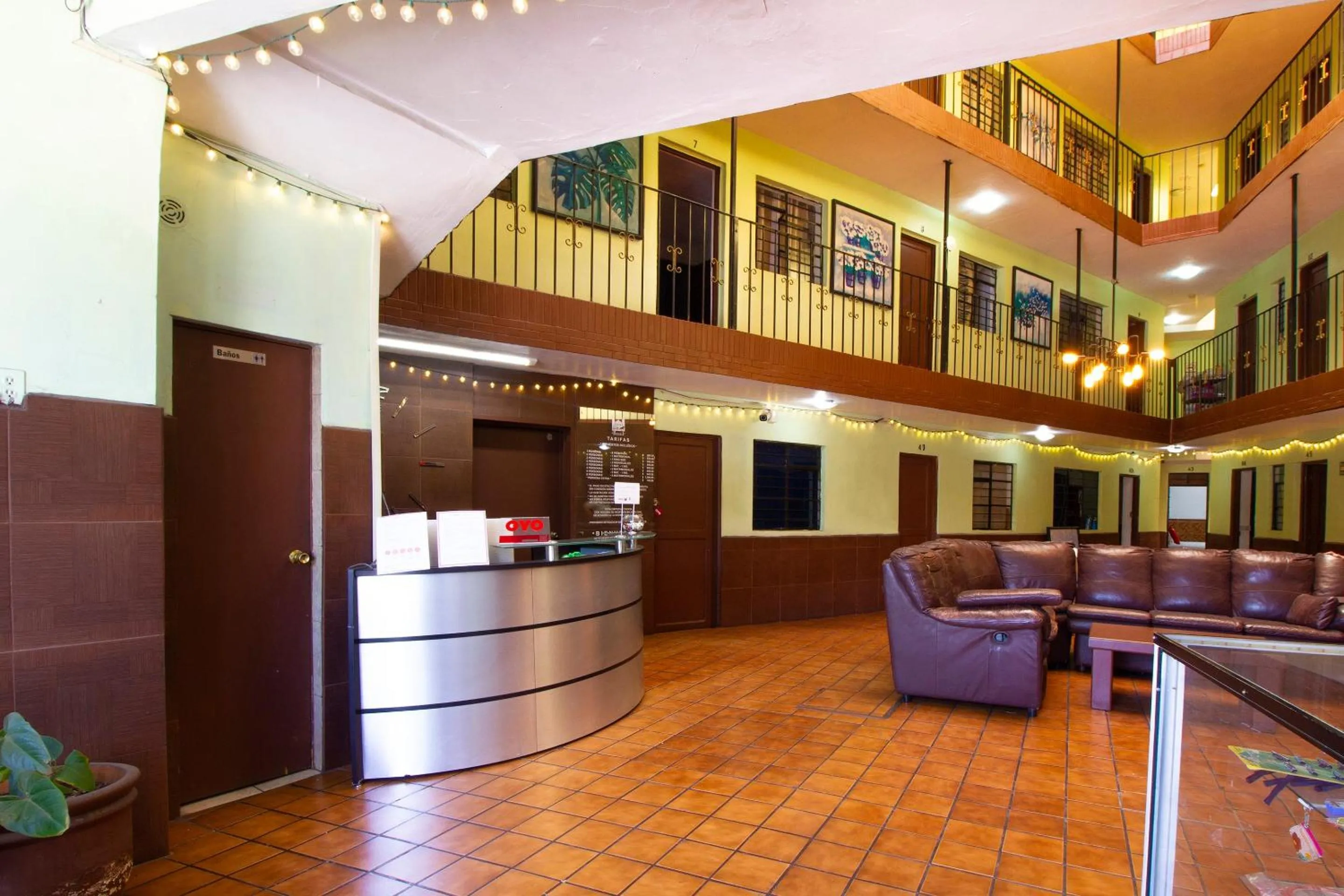 Lobby or reception in OYO Hotel Brazil,Guadalajara,Estadio Jalisco