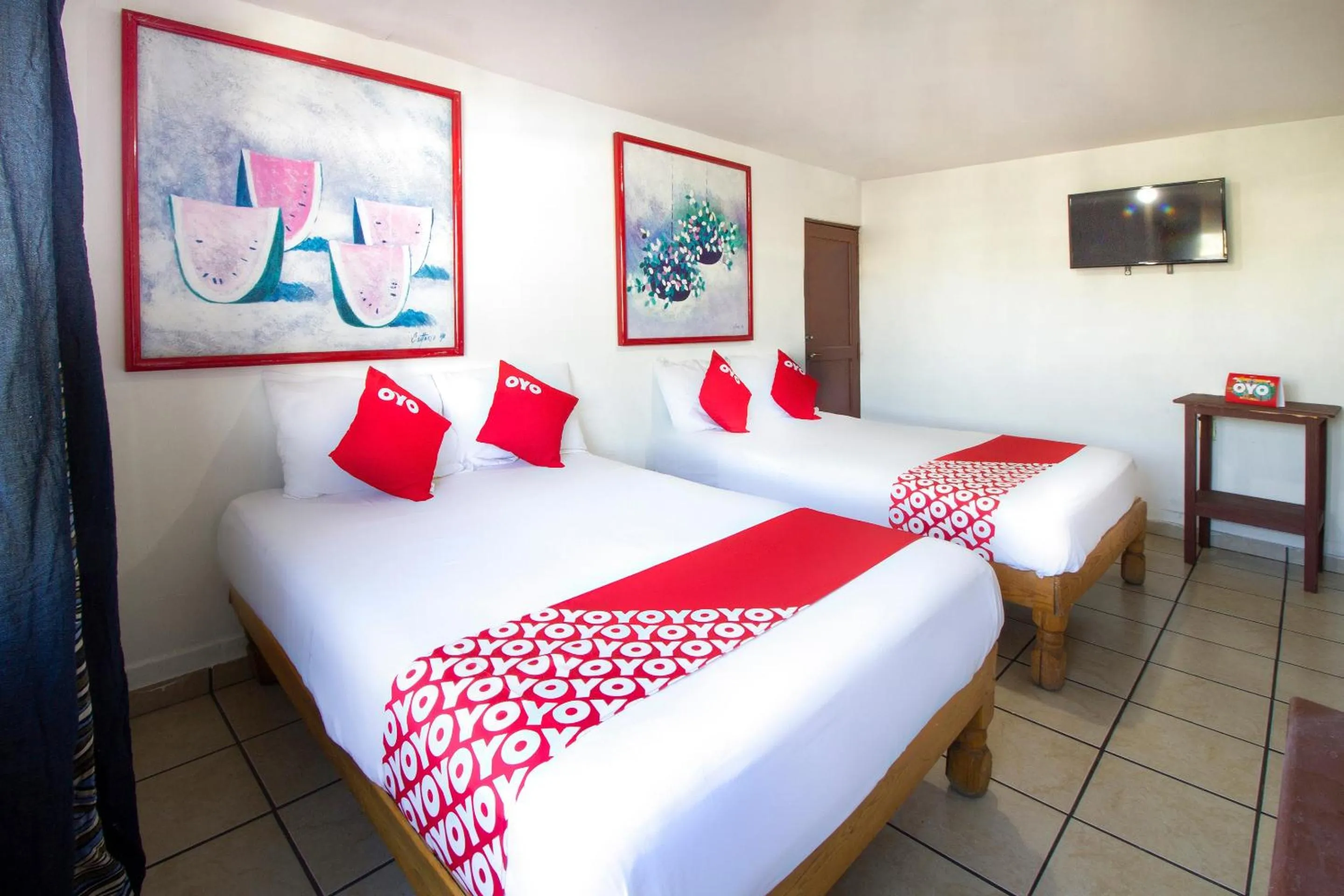 Bedroom, Bed in OYO Hotel Brazil,Guadalajara,Estadio Jalisco