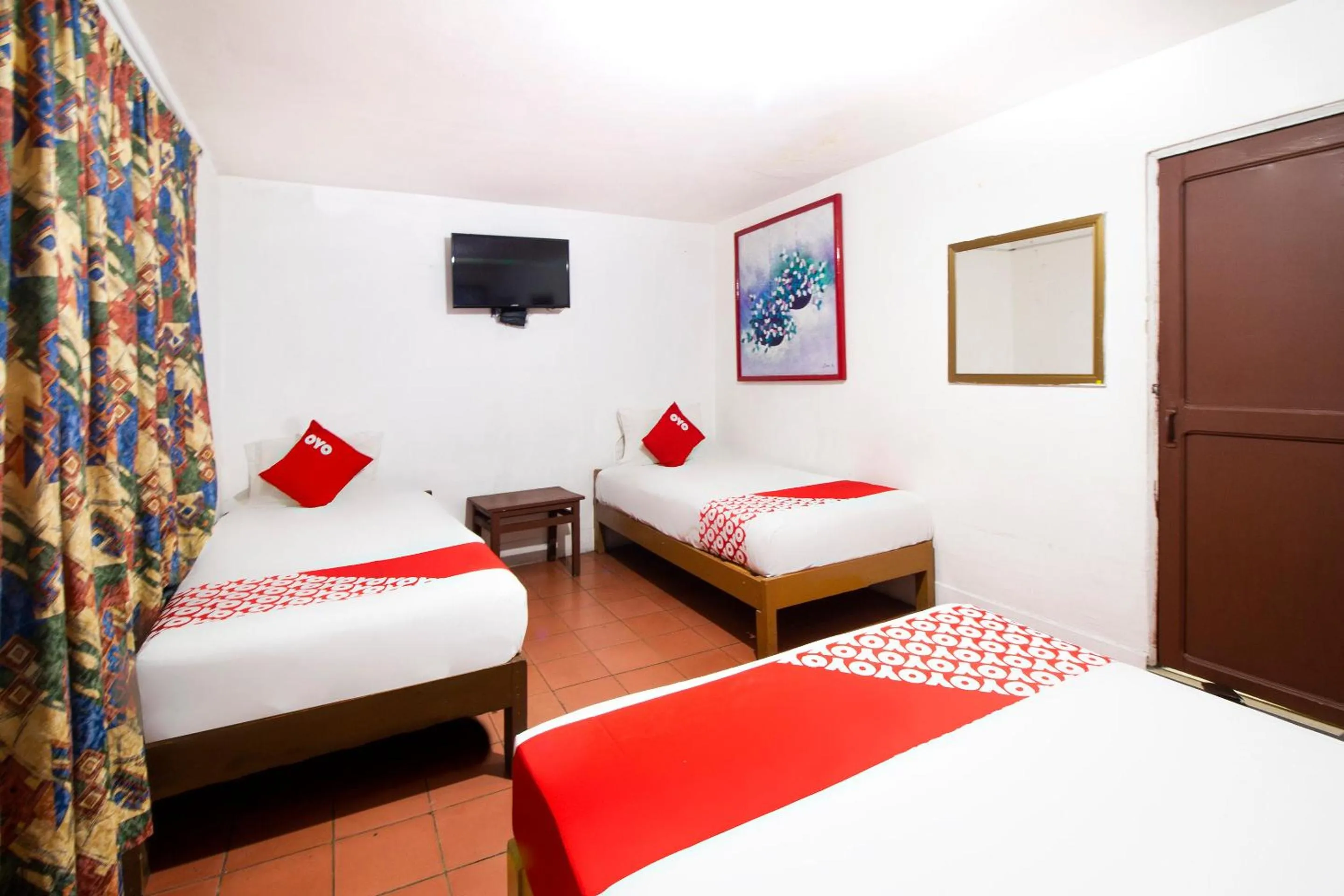 Bedroom, Bed in OYO Hotel Brazil,Guadalajara,Estadio Jalisco