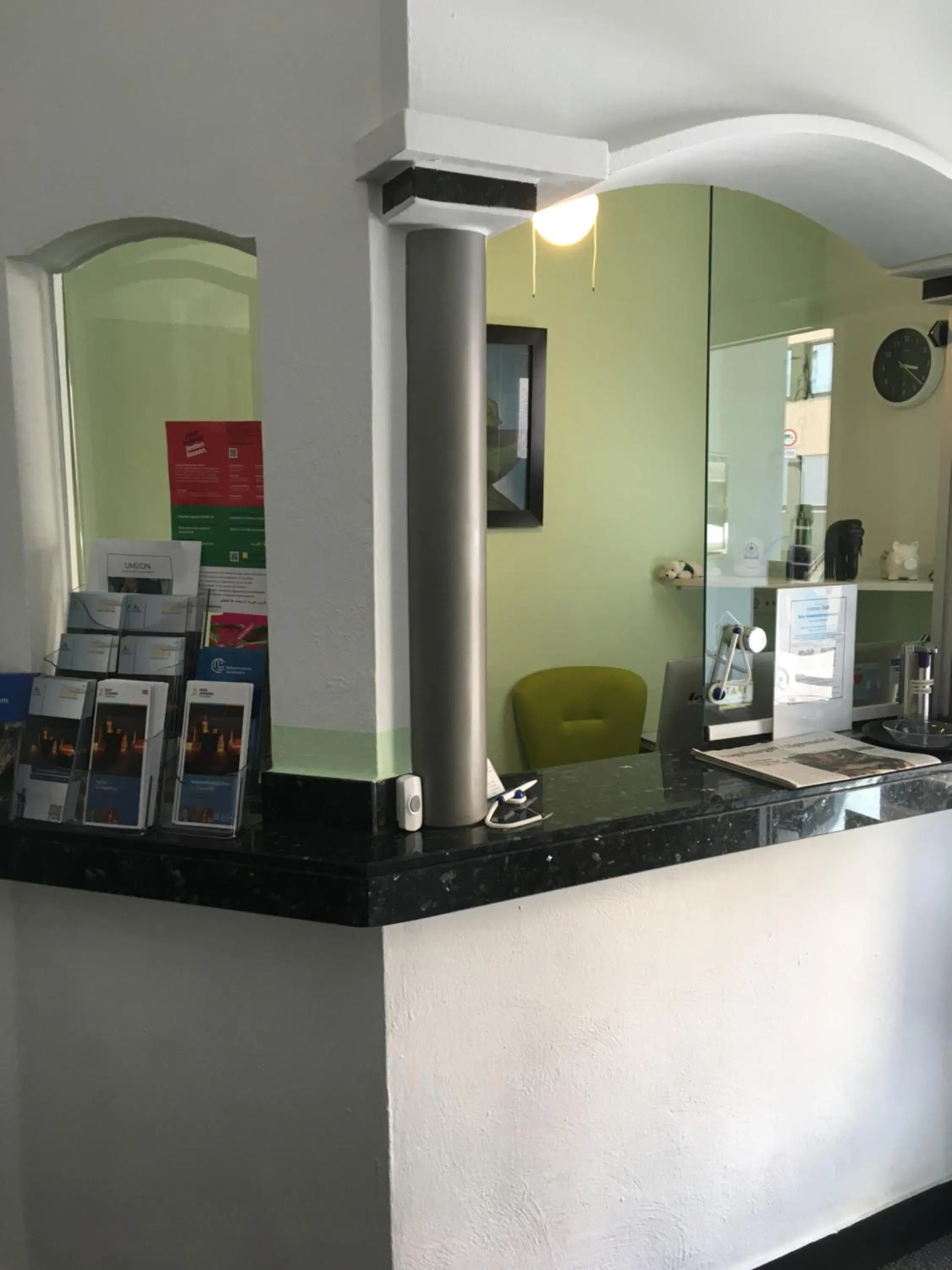 Lobby or reception in Hotel Augsburg Goldener Falke