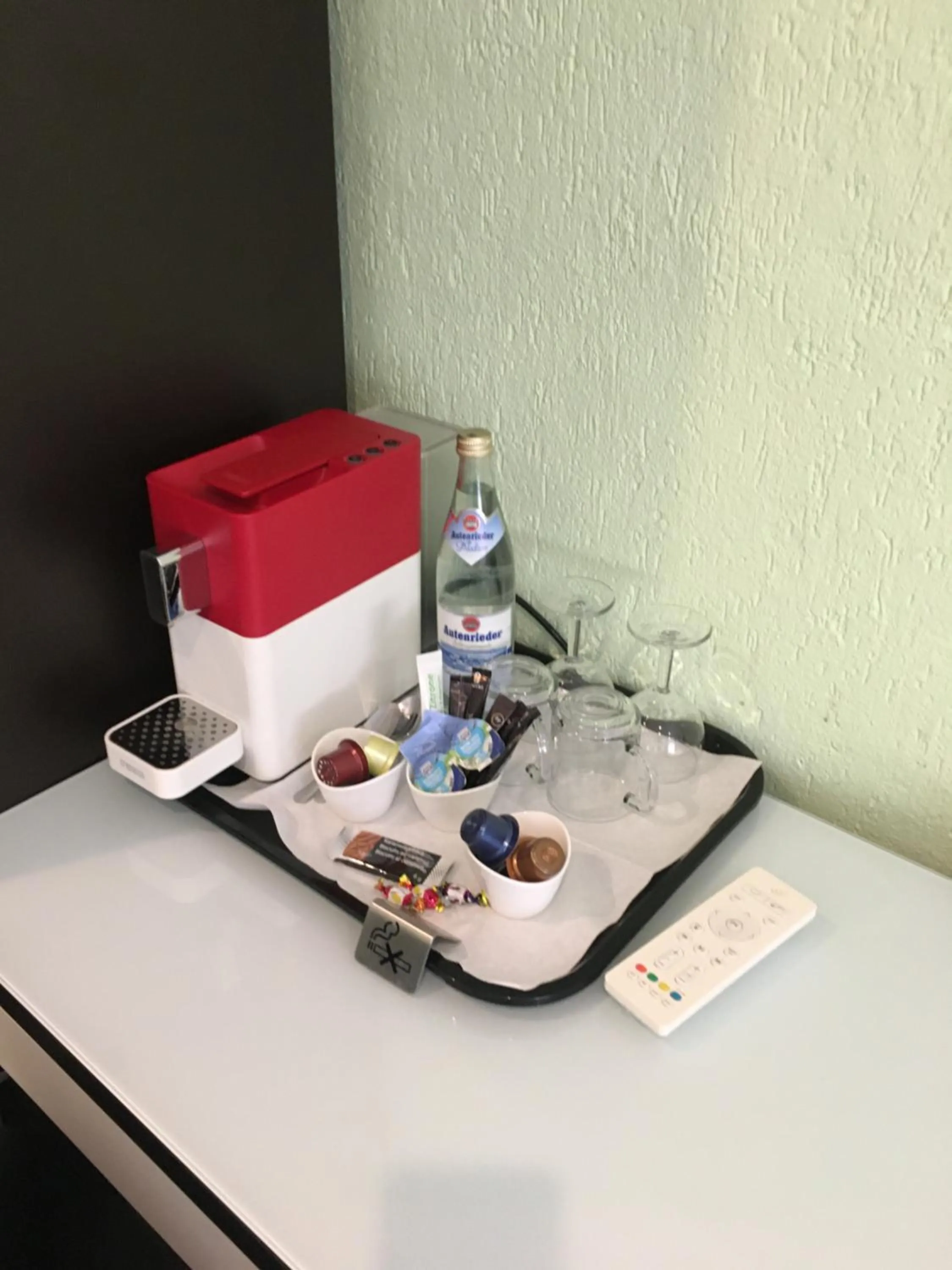 Coffee/tea facilities in Hotel Augsburg Goldener Falke