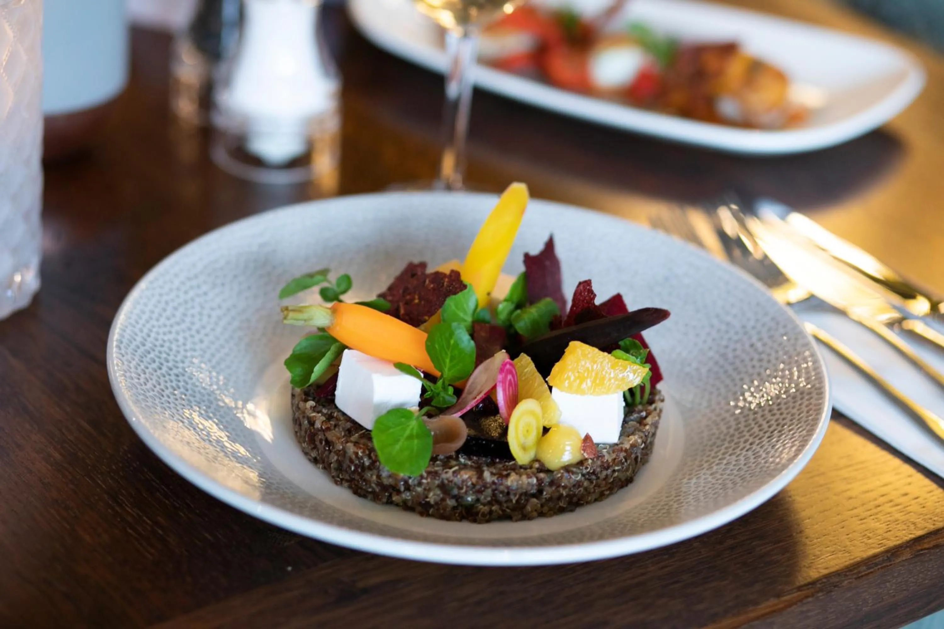 Food in The Bell - Brunning and Price