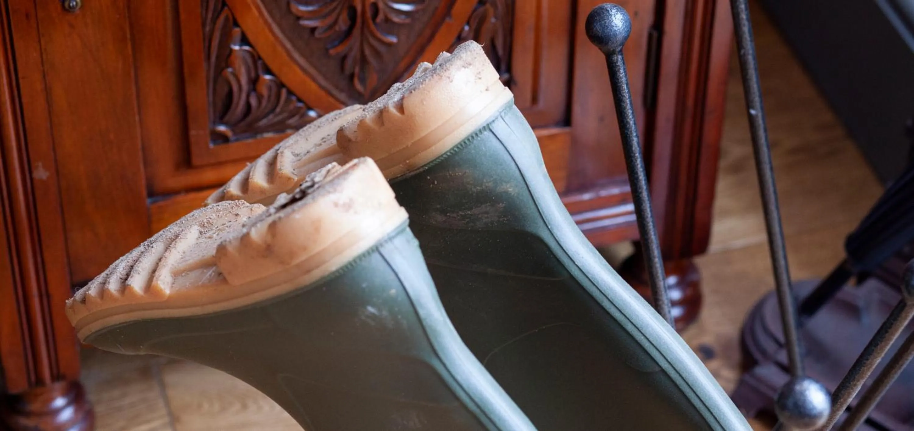 Decorative detail in The Bell - Brunning and Price