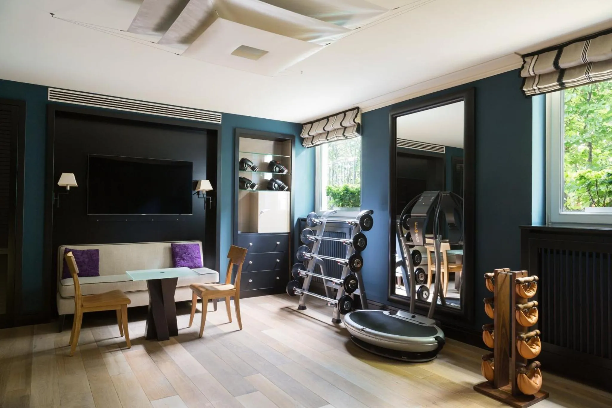 Fitness centre/facilities in Brenners Park Hotel & Spa, Oetker Hotels