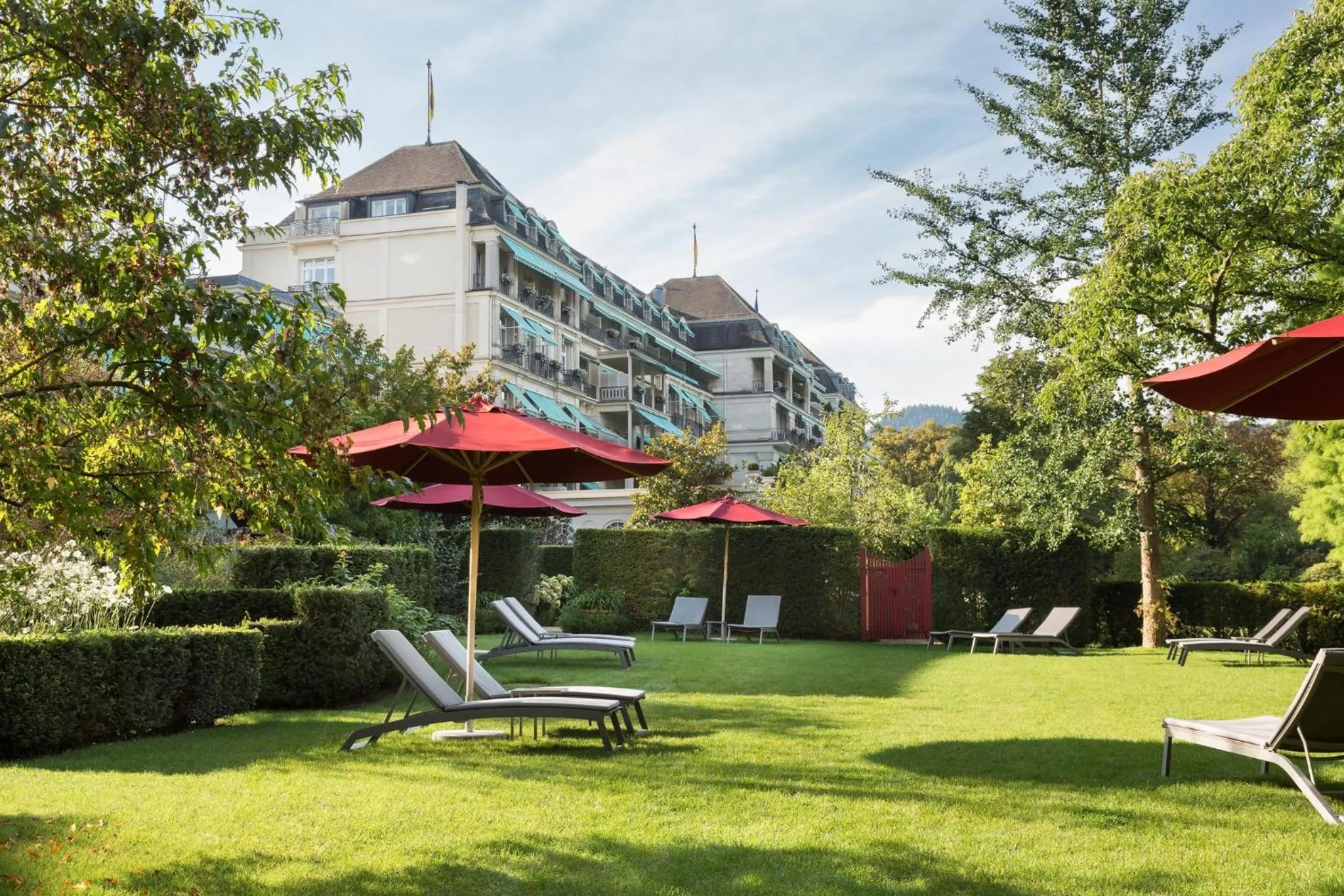 Garden view in Brenners Park Hotel & Spa, Oetker Hotels