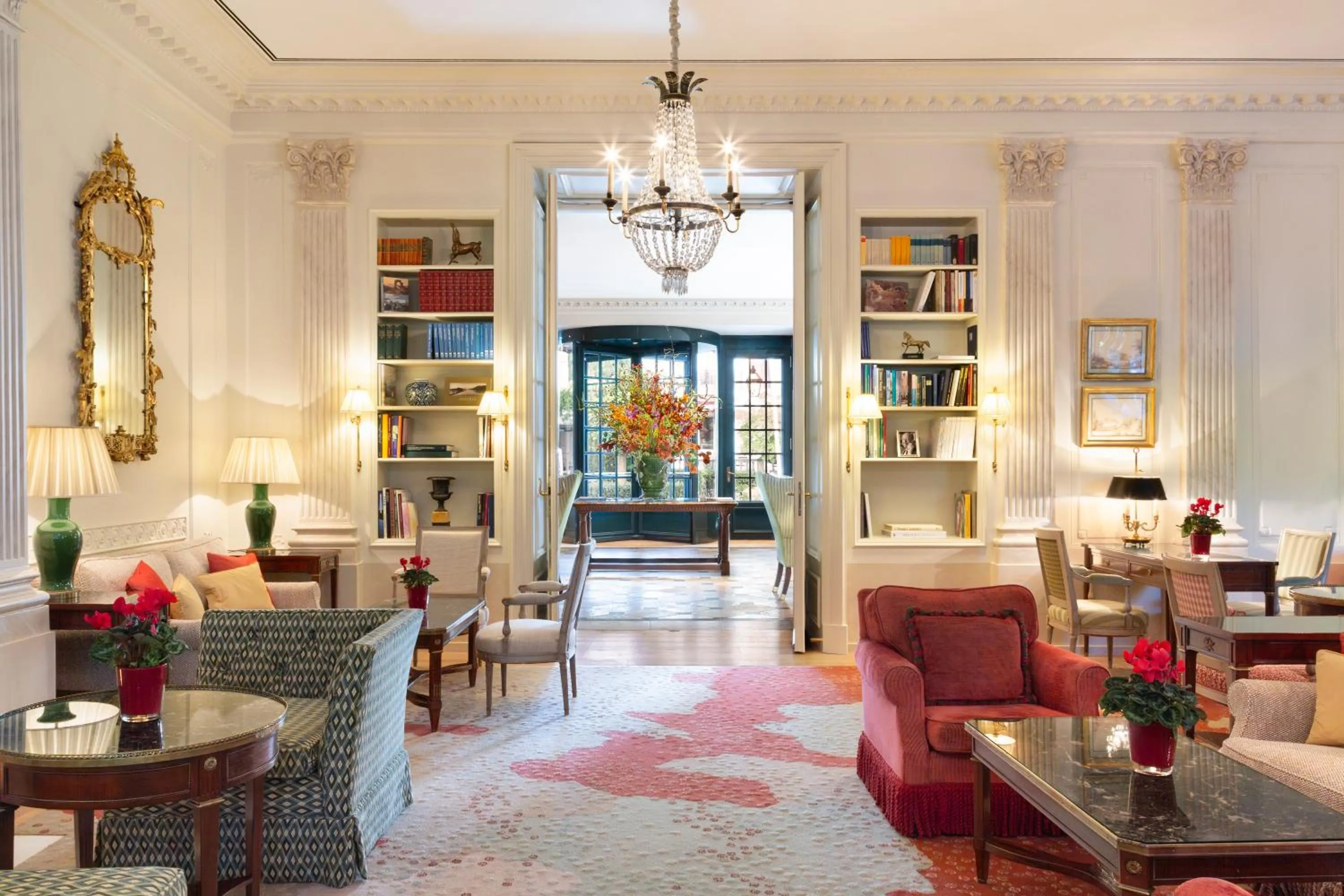 Library in Brenners Park Hotel & Spa, Oetker Hotels