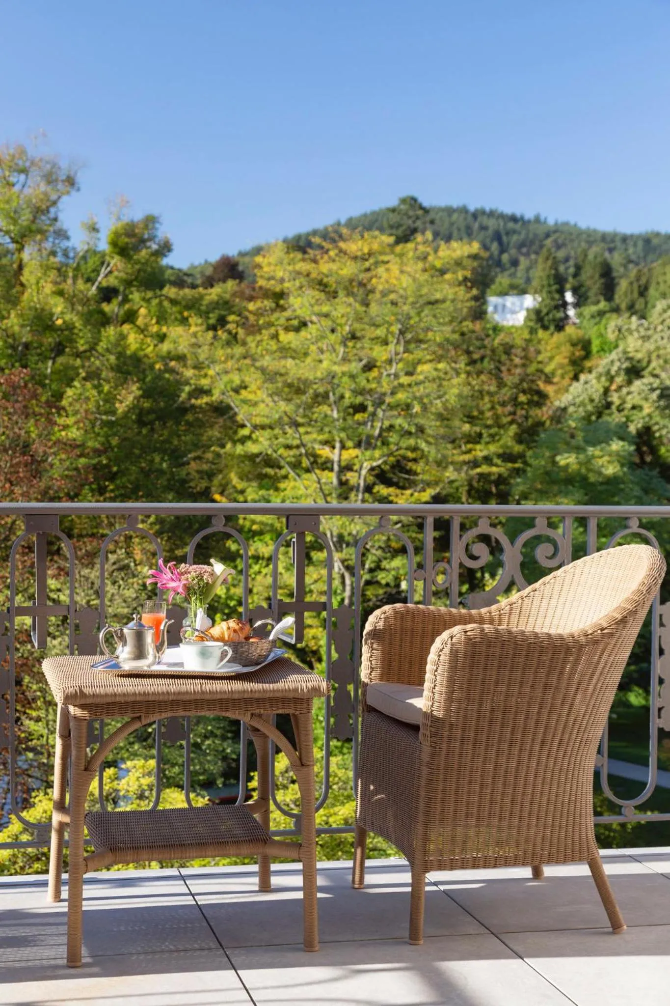 Balcony/Terrace in Brenners Park Hotel & Spa, Oetker Hotels