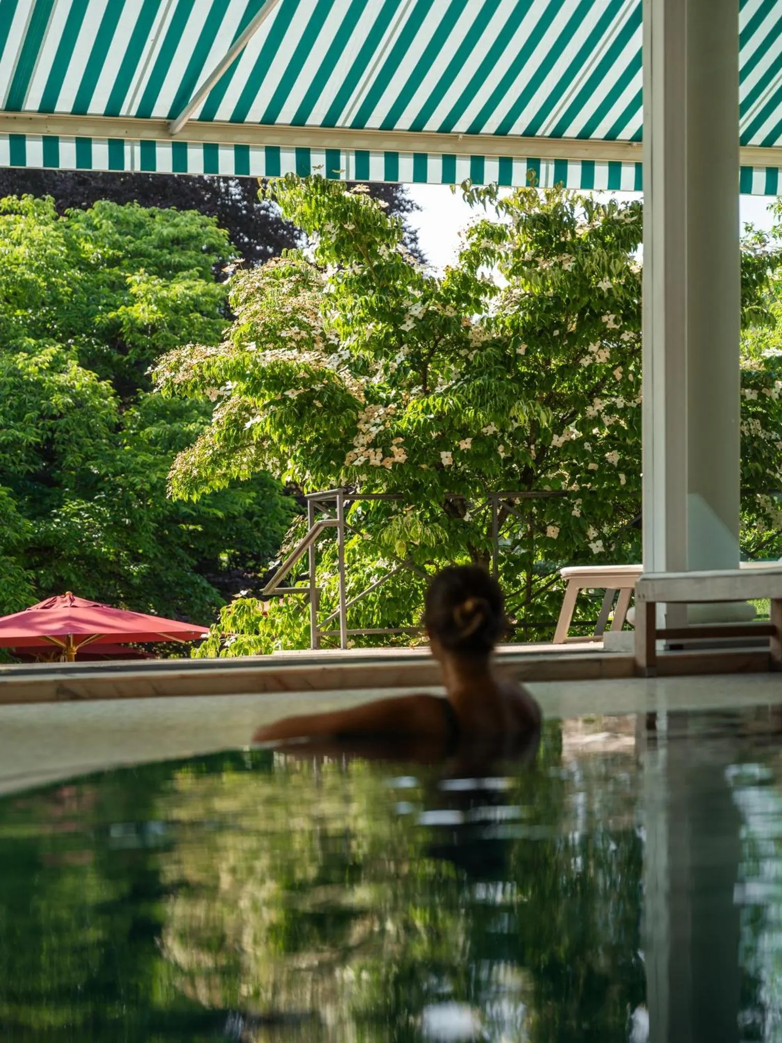 Swimming pool in Brenners Park Hotel & Spa, Oetker Hotels