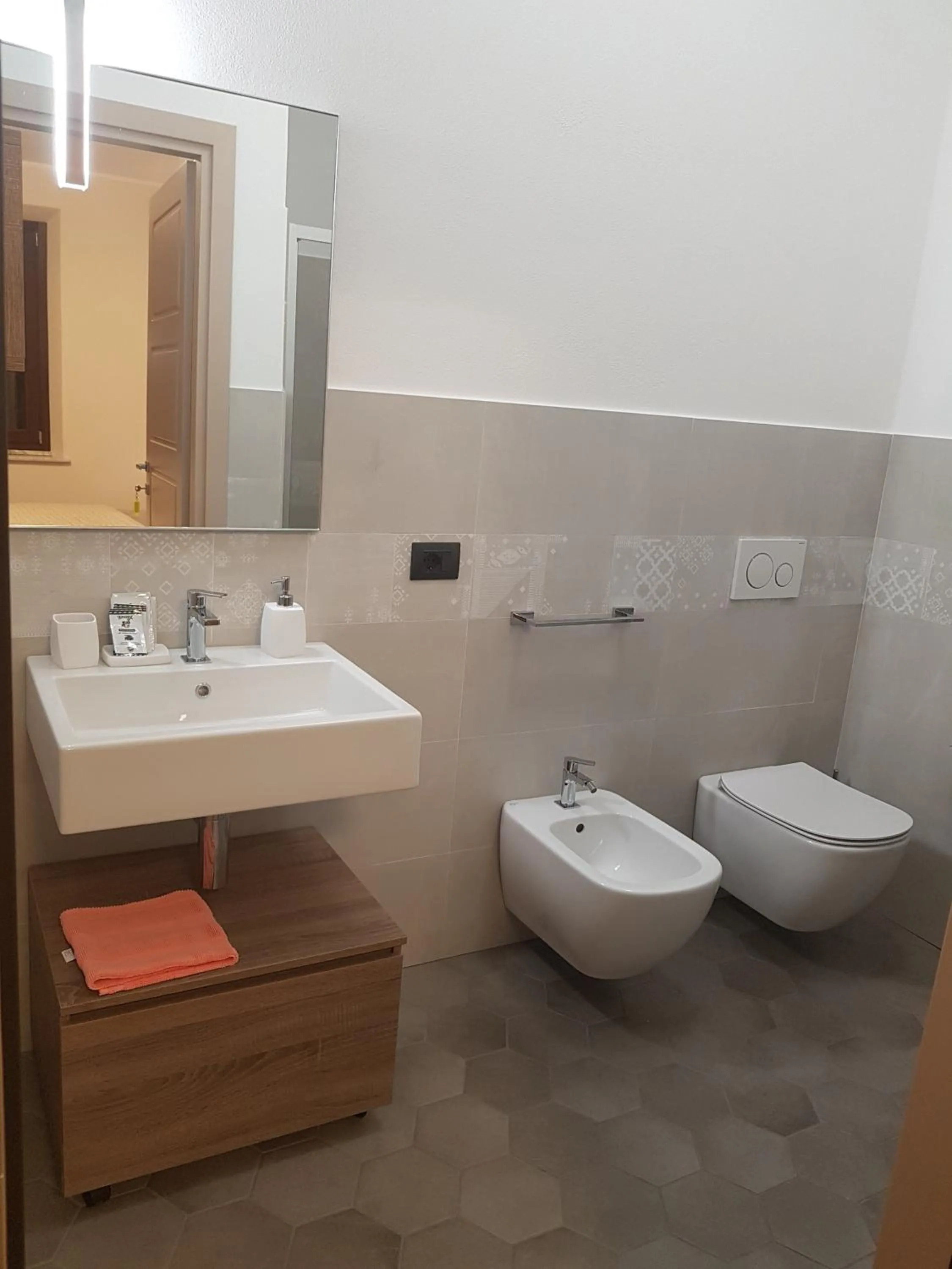 Bathroom in B&B al civico16