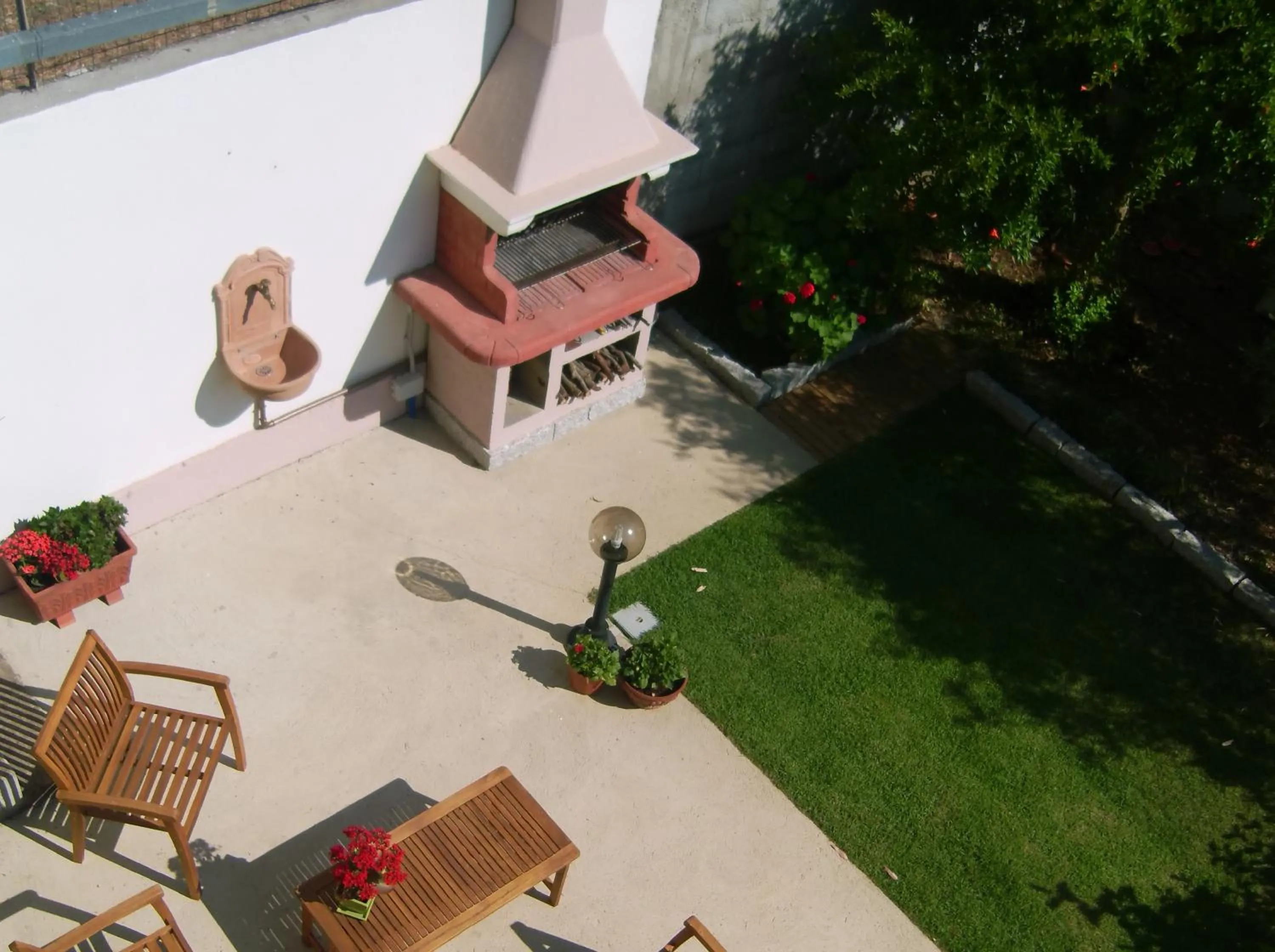 Patio in B&B al civico16