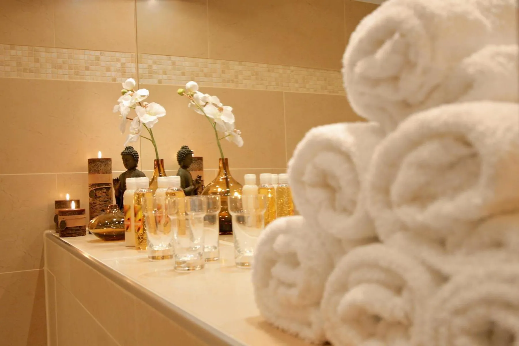 Bathroom in Hotel Dampfmühle