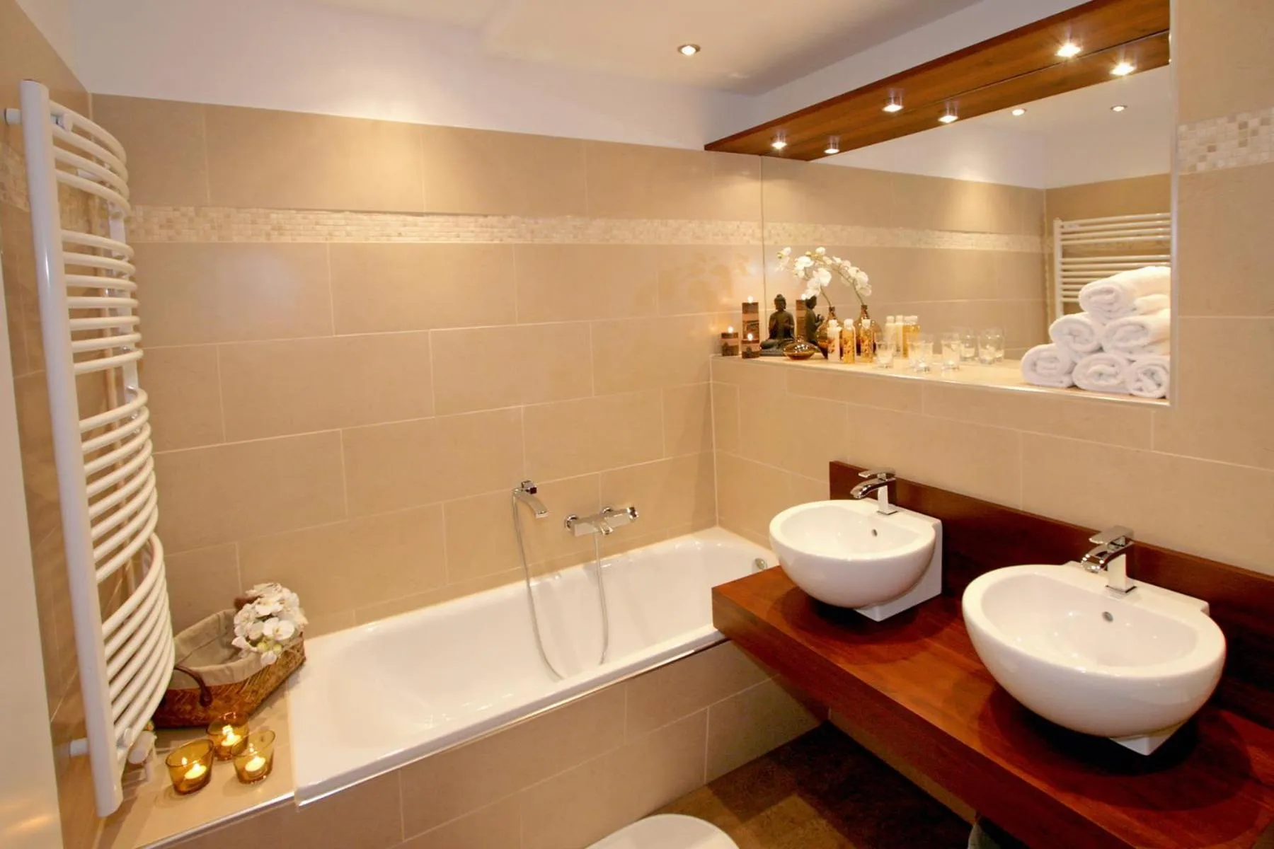 Bathroom in Hotel Dampfmühle