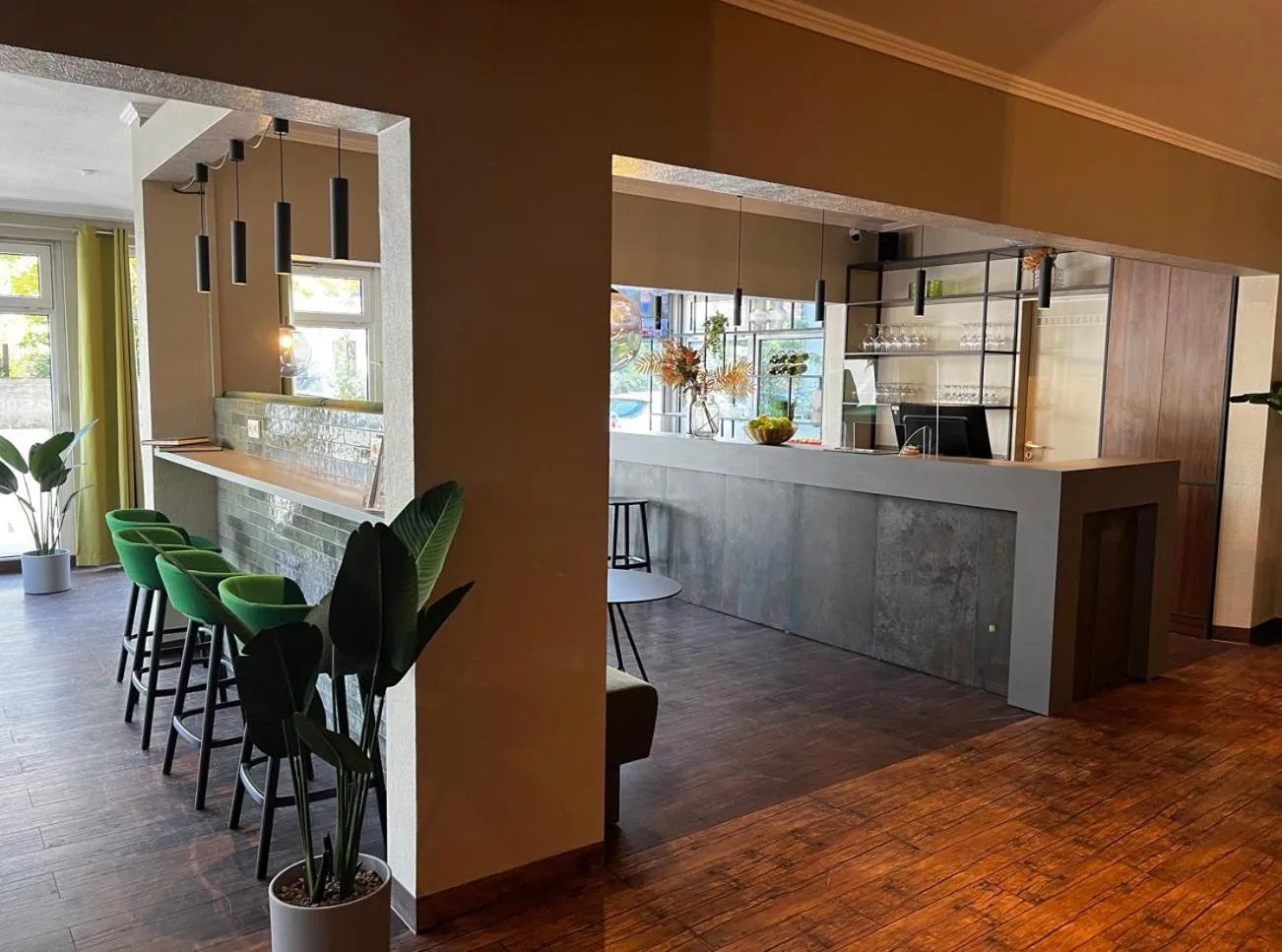 Lobby or reception in Hotel Dampfmühle