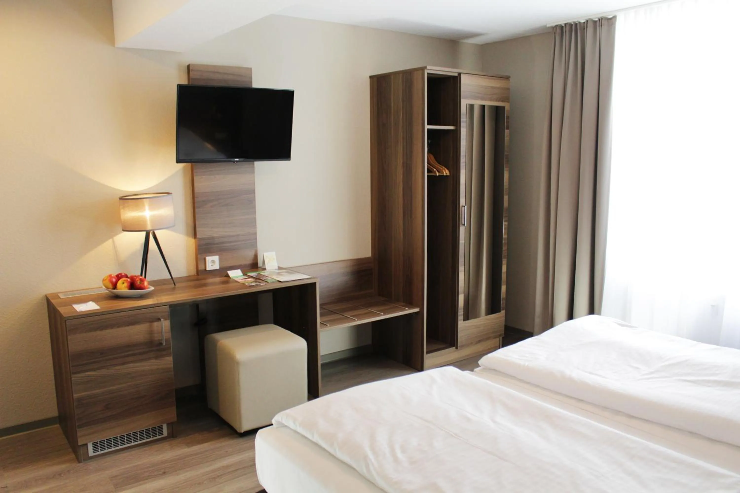 Photo of the whole room, Bed in Hotel Dampfmühle