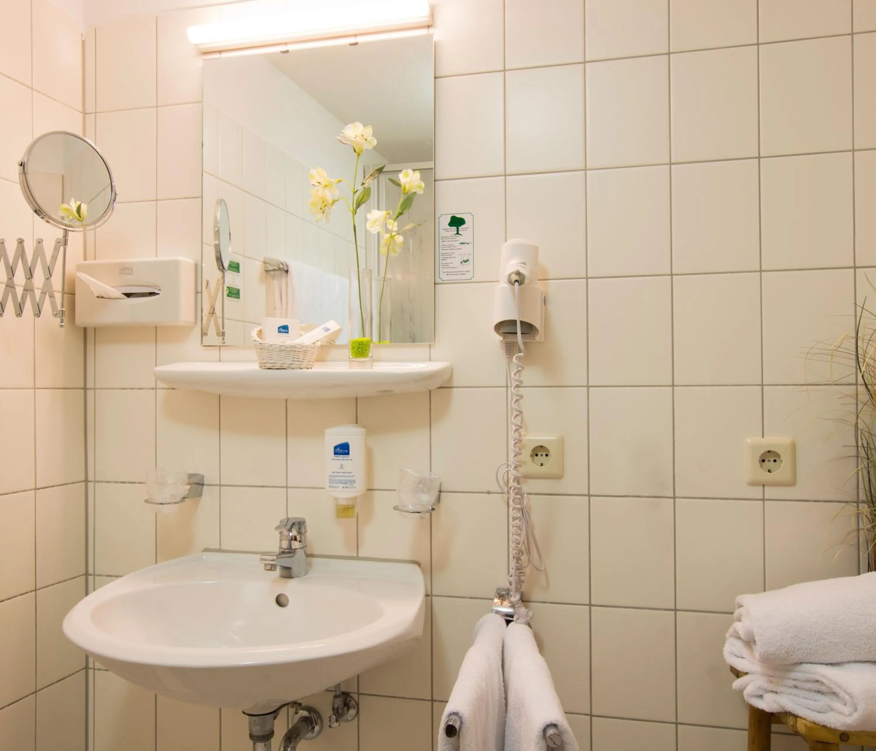 Bathroom in Hotel Dampfmühle