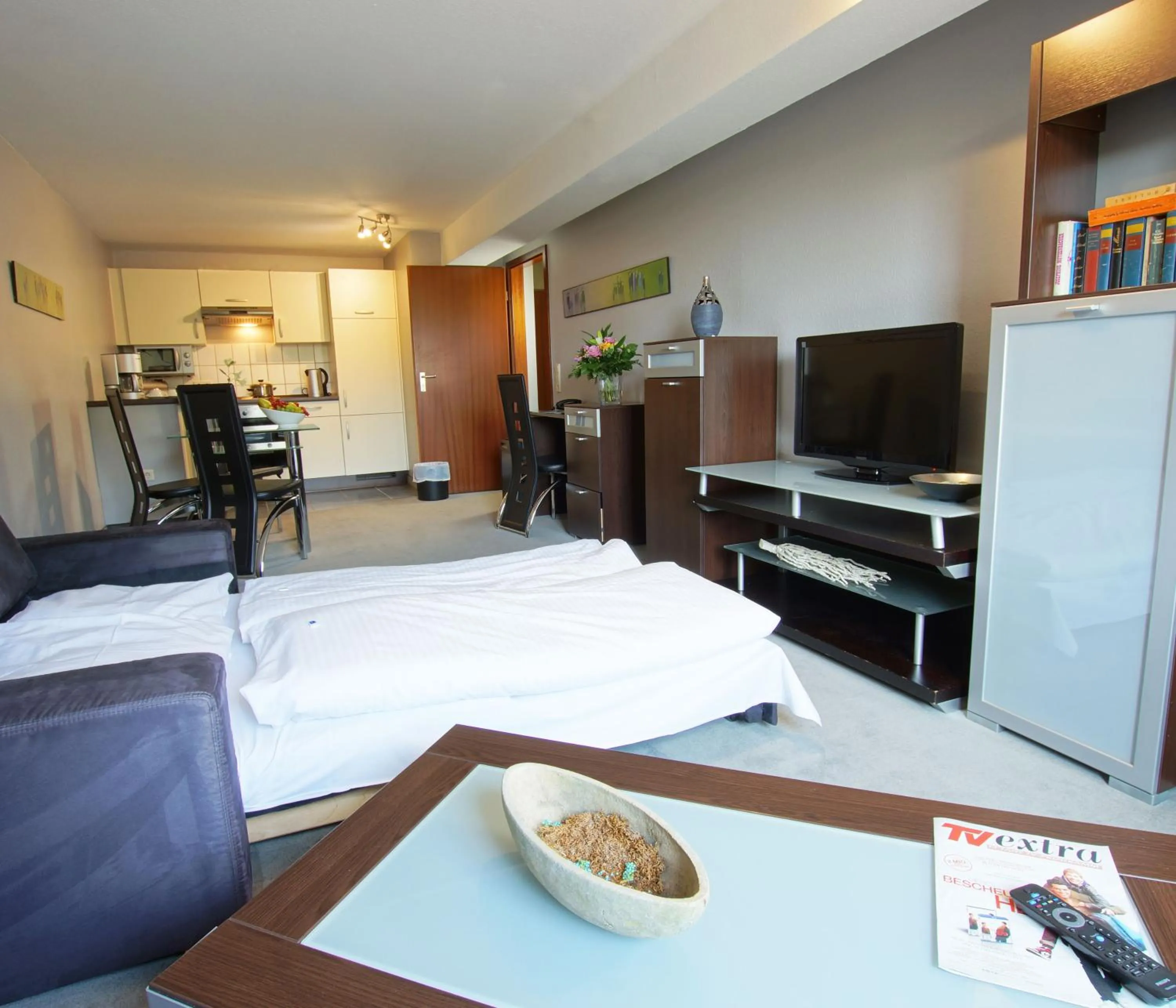 Living room, Bed in Hotel Dampfmühle