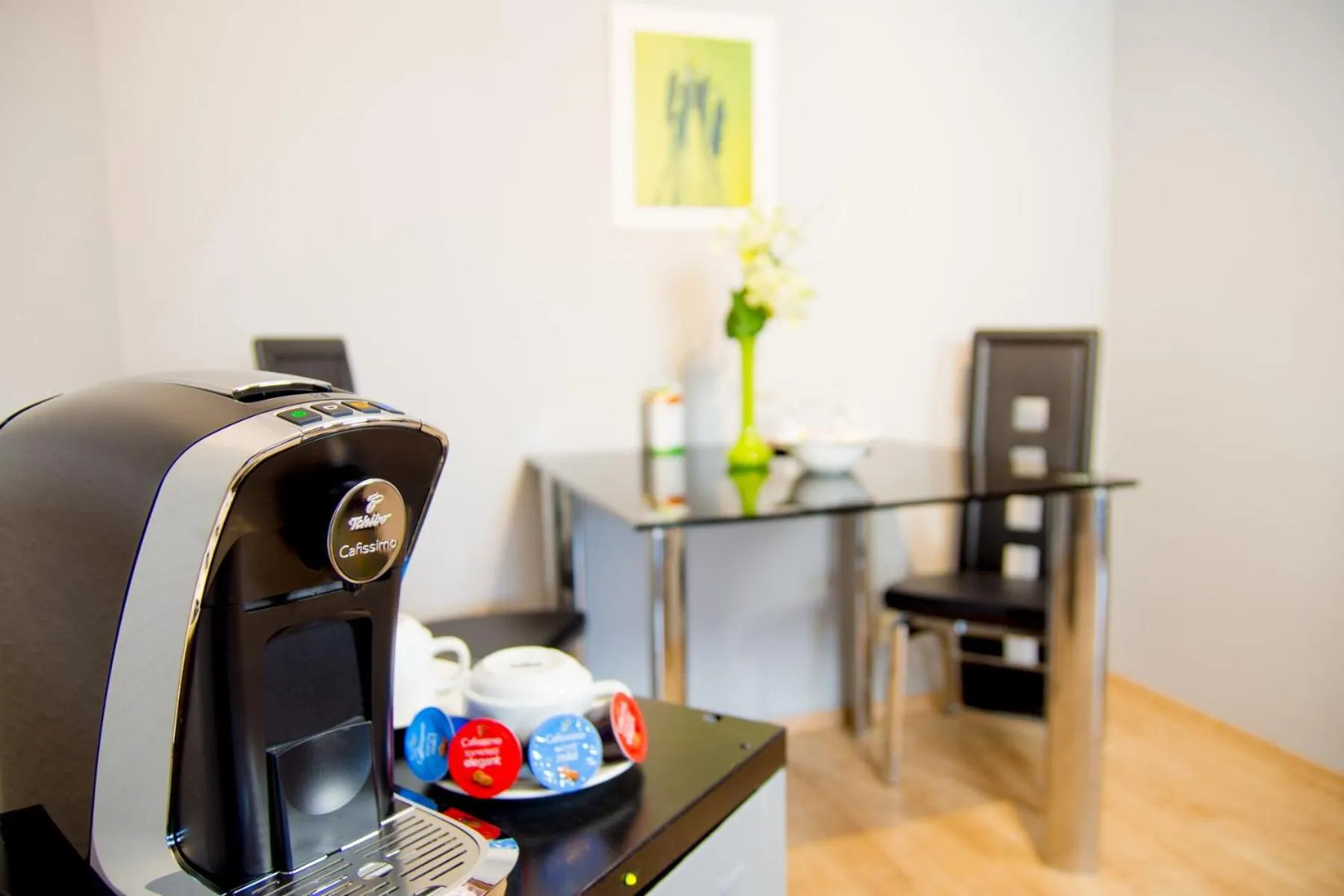 Coffee/tea facilities in Hotel Dampfmühle