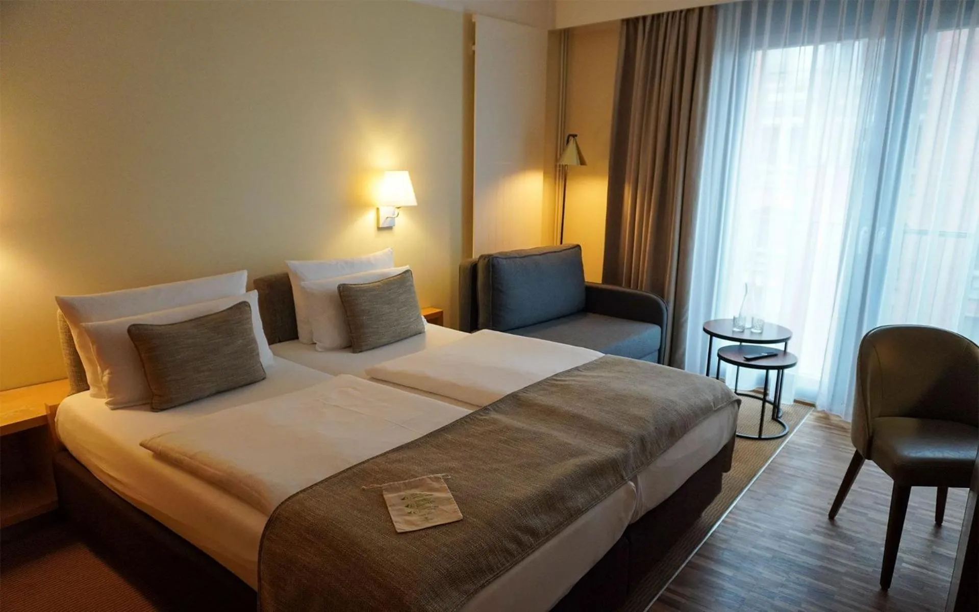 Bed in centrovital Hotel Berlin