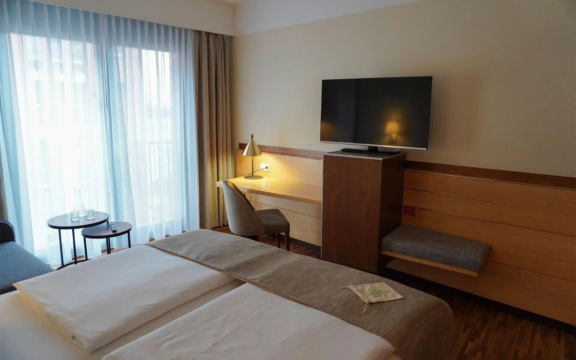 Bed in centrovital Hotel Berlin