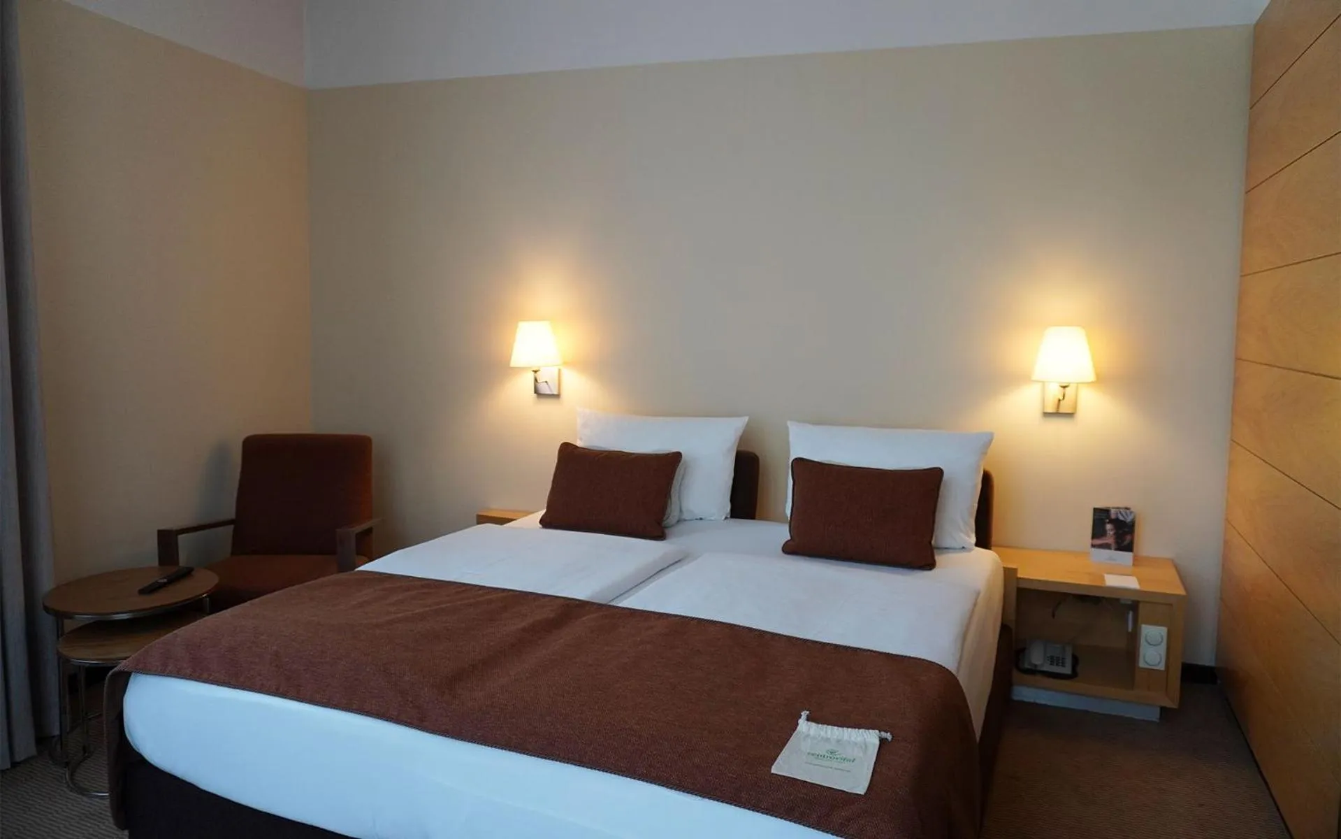 Bed in centrovital Hotel Berlin