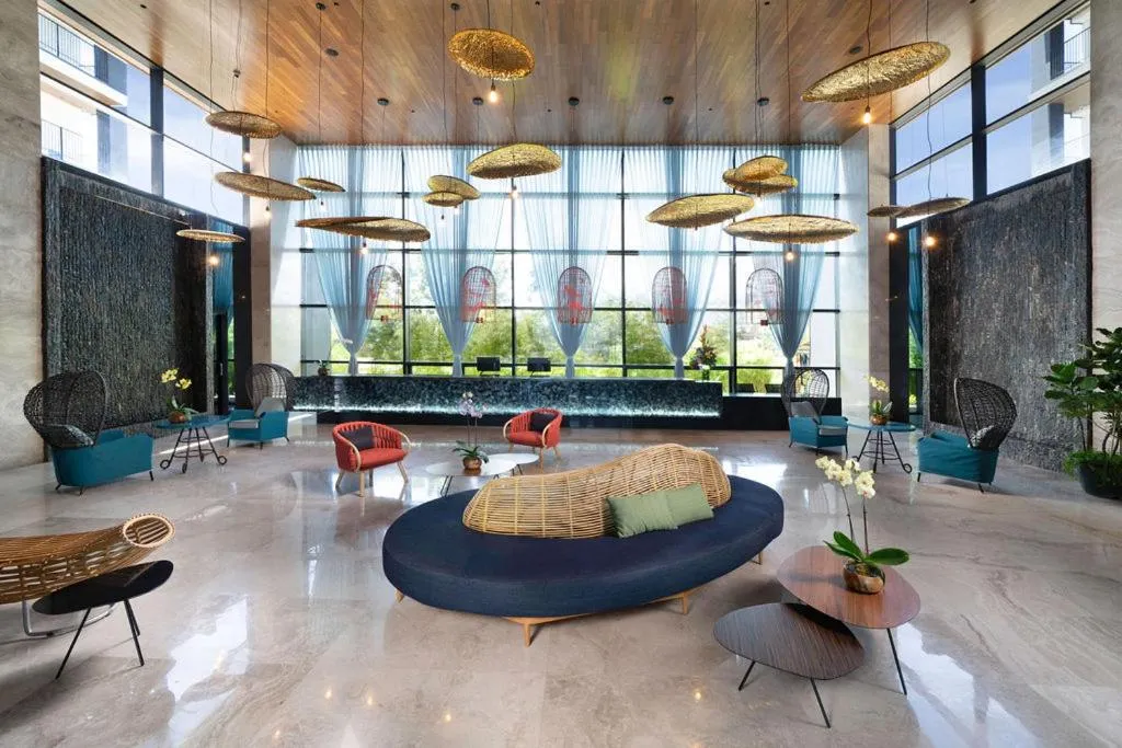 Lobby or reception in The Reef Island Resort Mactan, Cebu