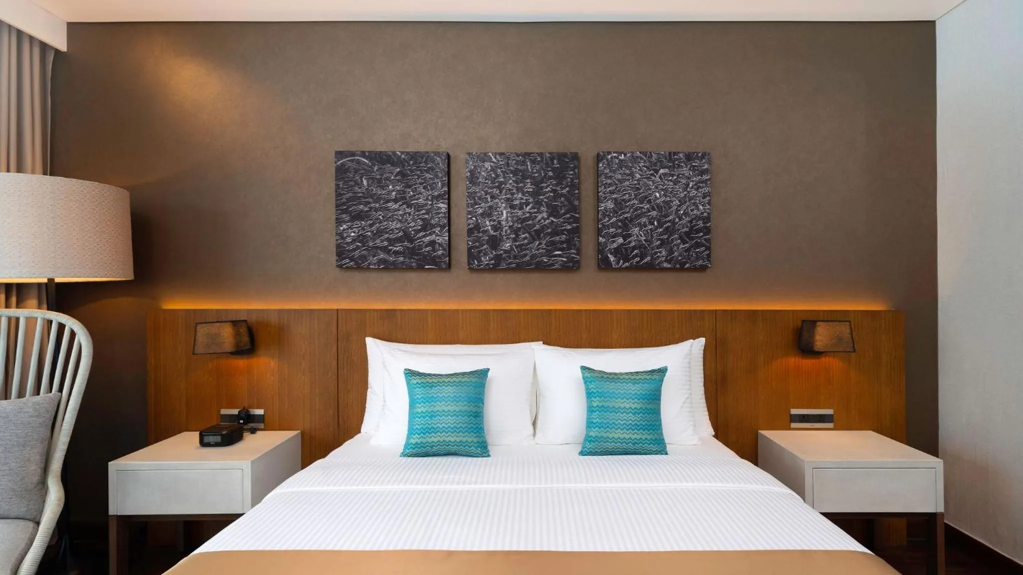 Bed in The Reef Island Resort Mactan, Cebu