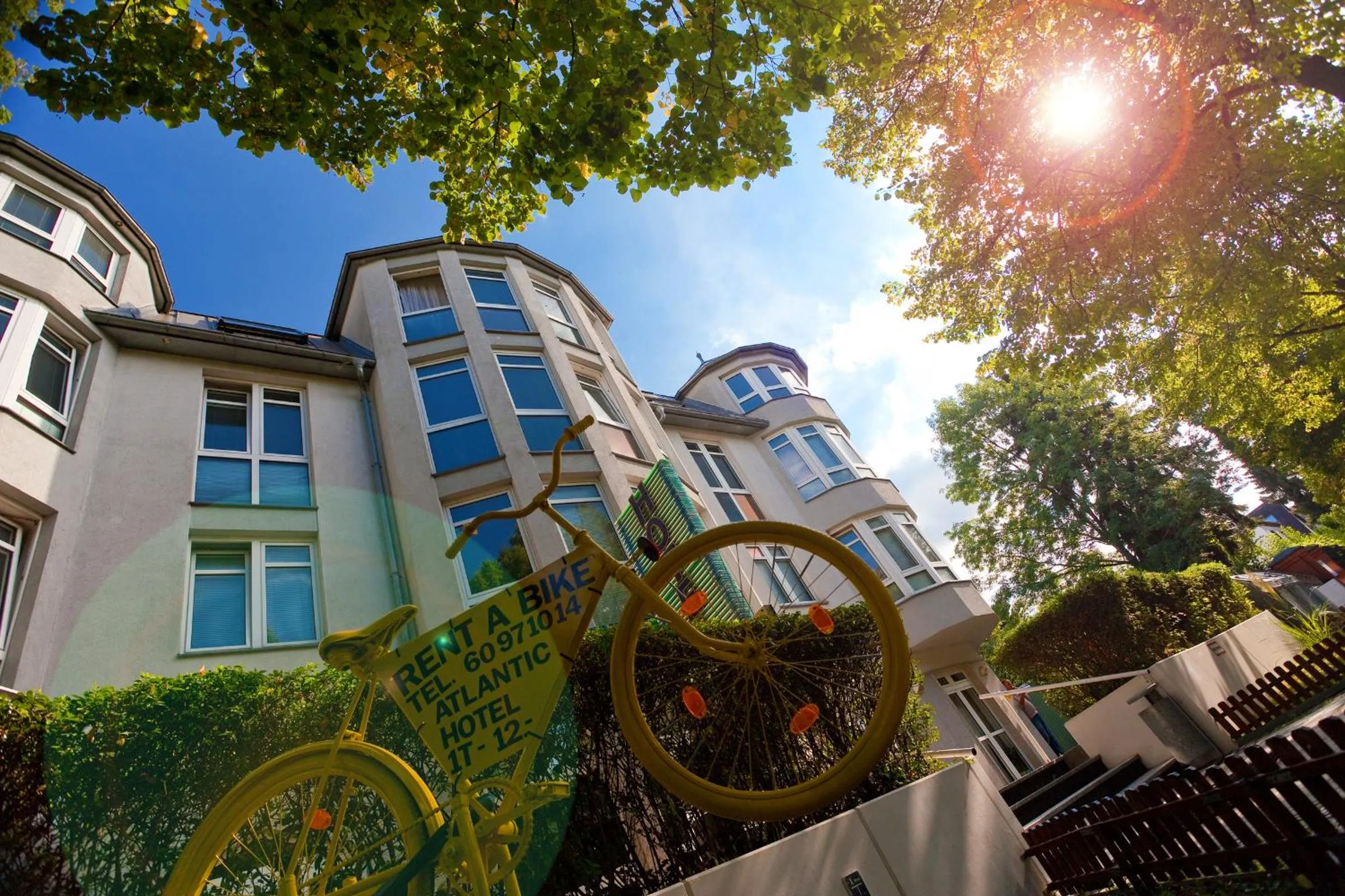 Facade/entrance in Hotel Atlantic