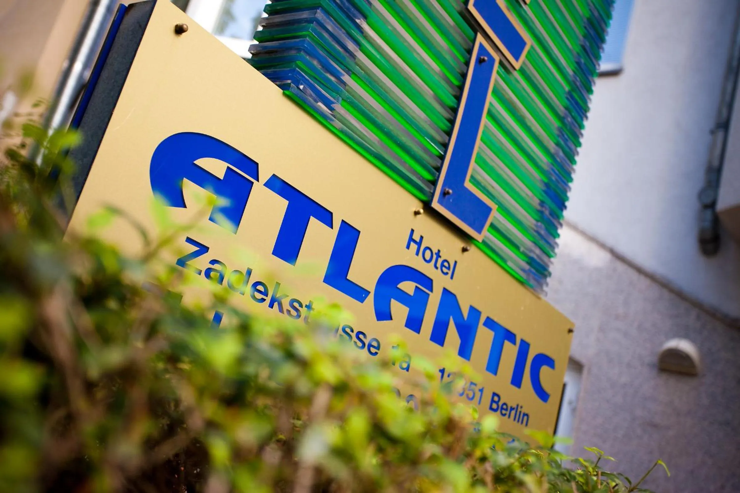 Facade/entrance in Hotel Atlantic