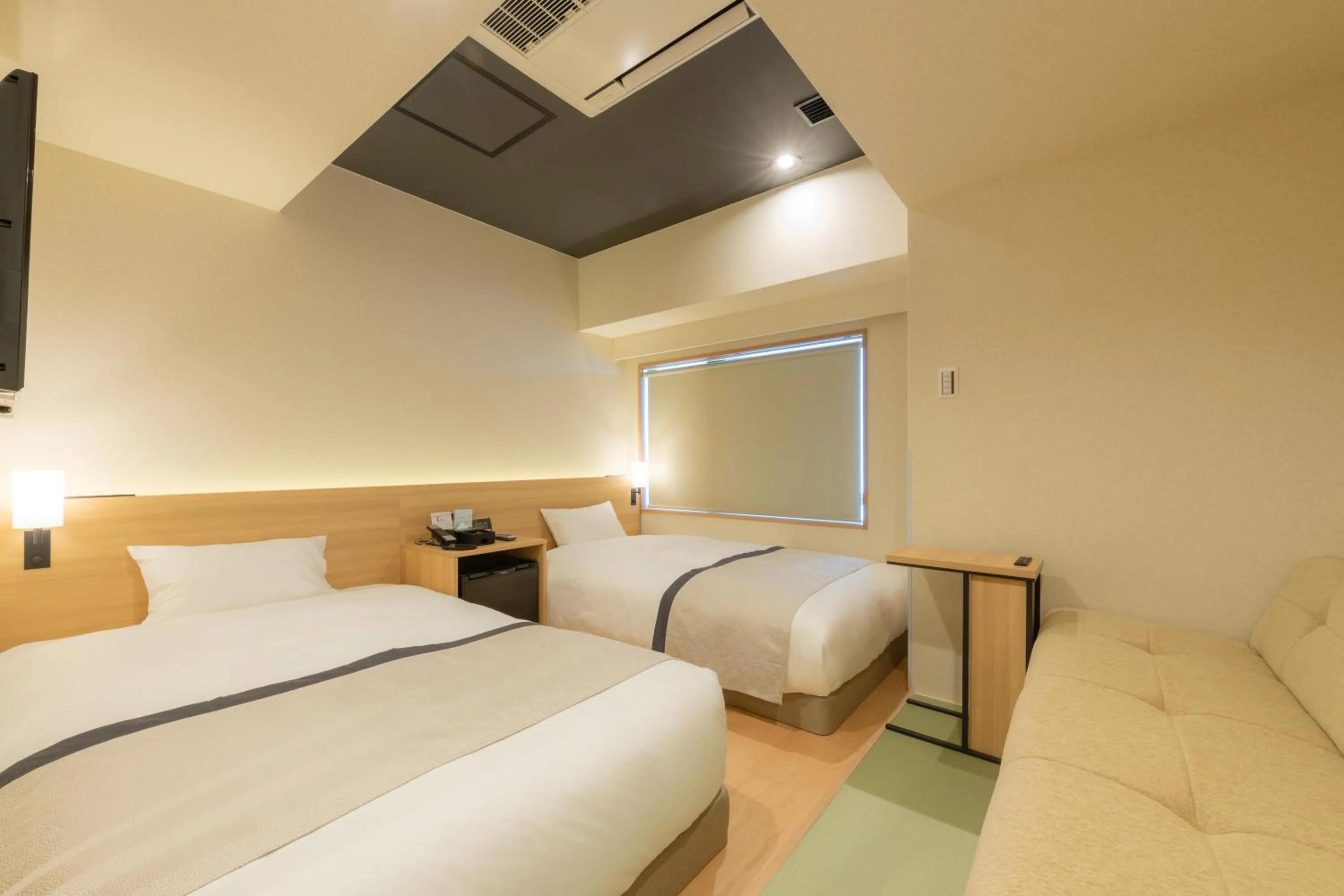 Photo of the whole room, Bed in Tosei Hotel Cocone Ueno Okachimachi