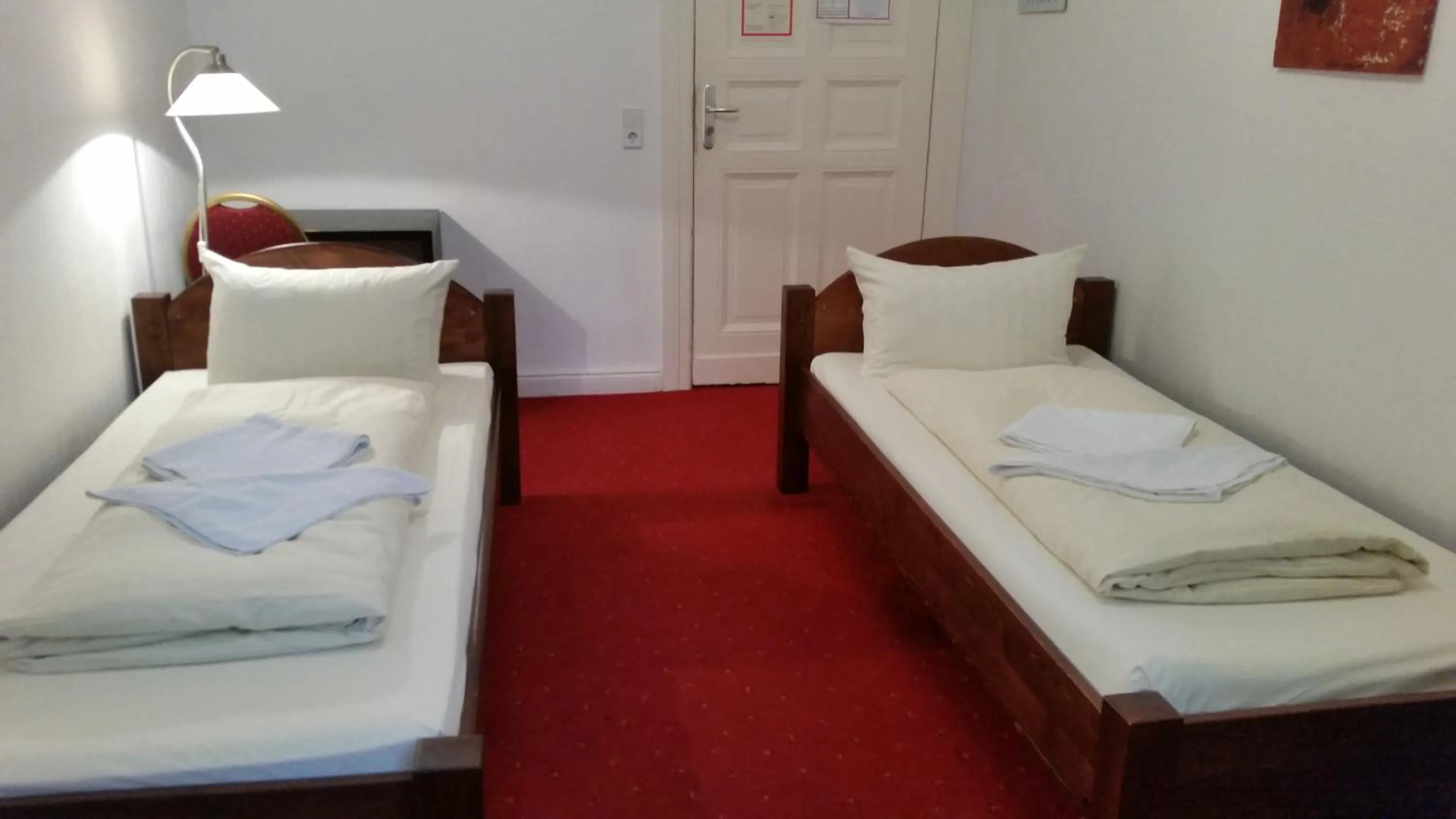 Bed in Hotel Pension Kima