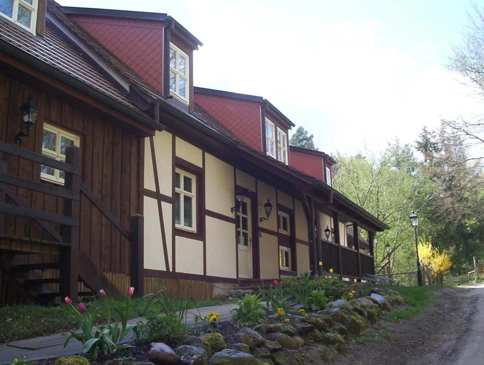 Facade/entrance in Hotel Boltenmühle