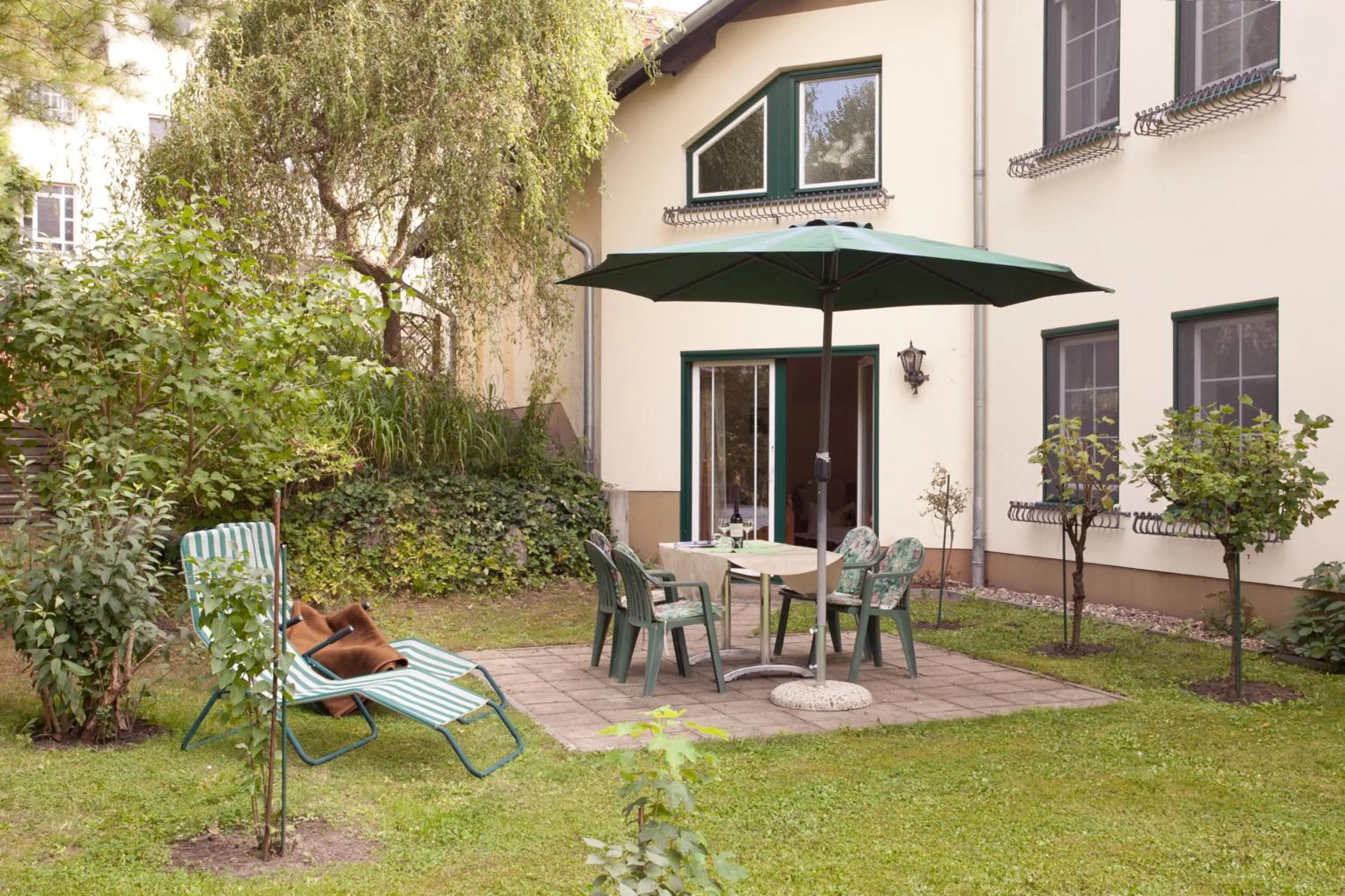 Balcony/Terrace in Hotel & Restaurant Am Alten Rhin