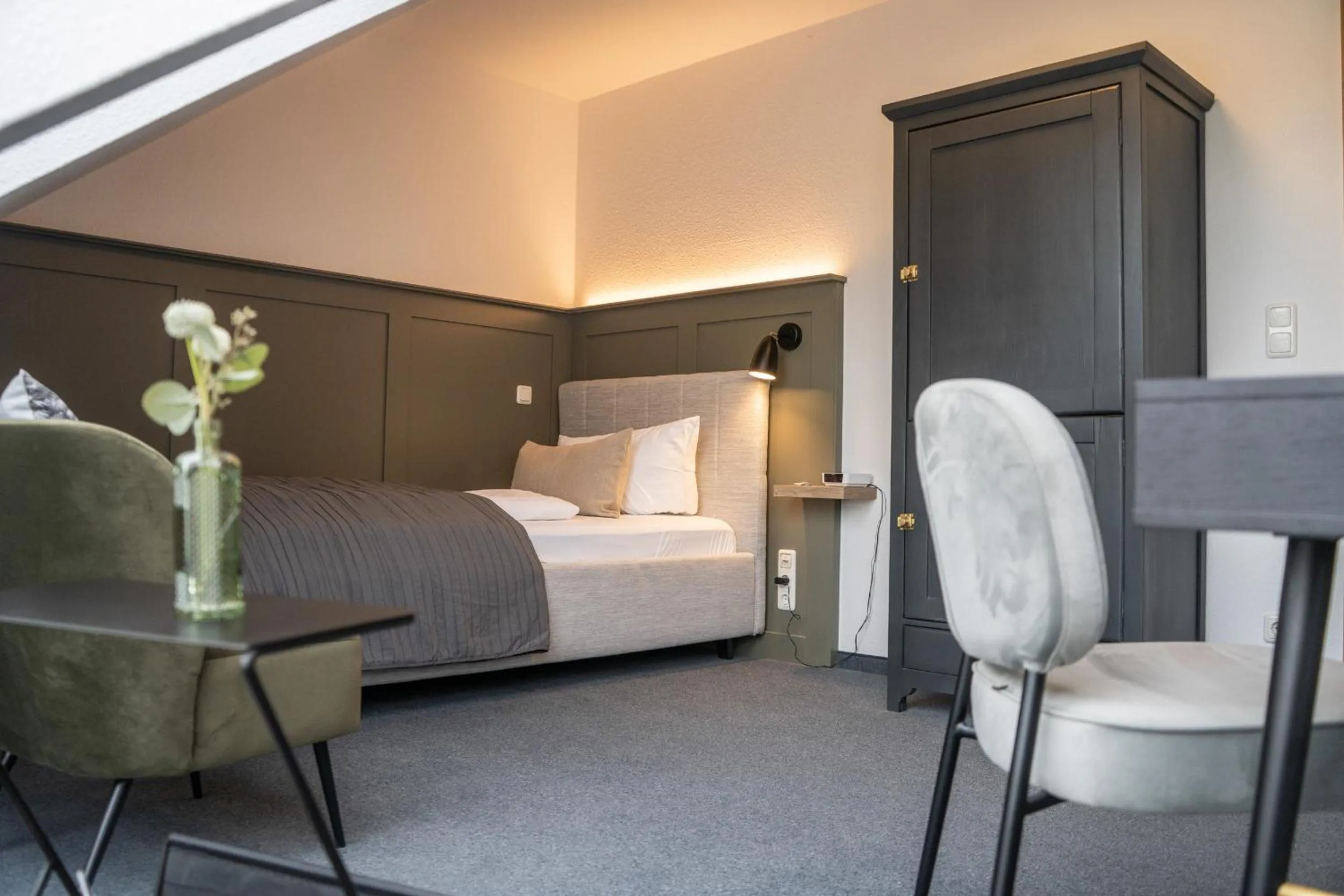 Photo of the whole room, Bed in Hotel & Restaurant Am Alten Rhin