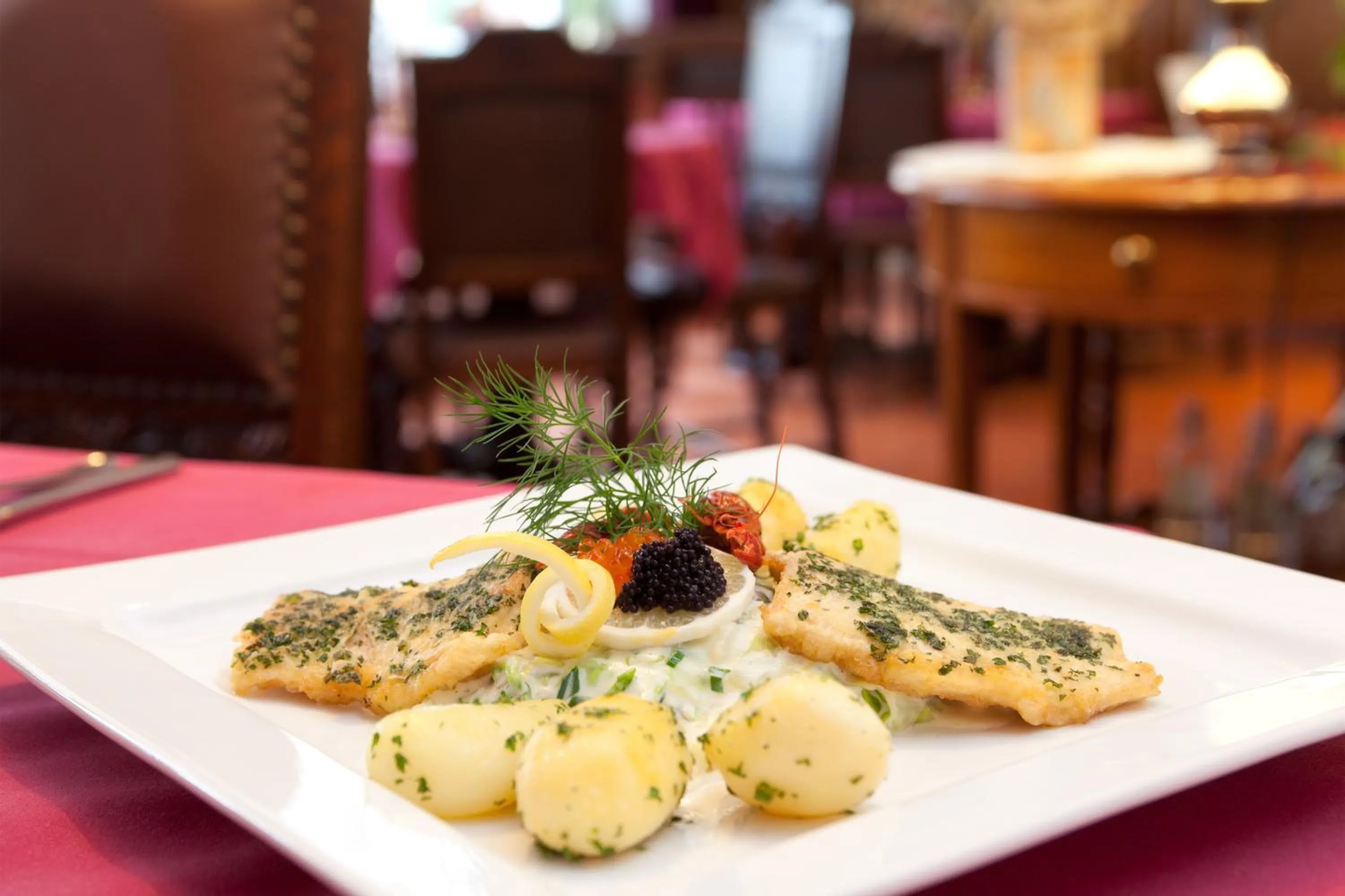 Food close-up in Hotel & Restaurant Am Alten Rhin