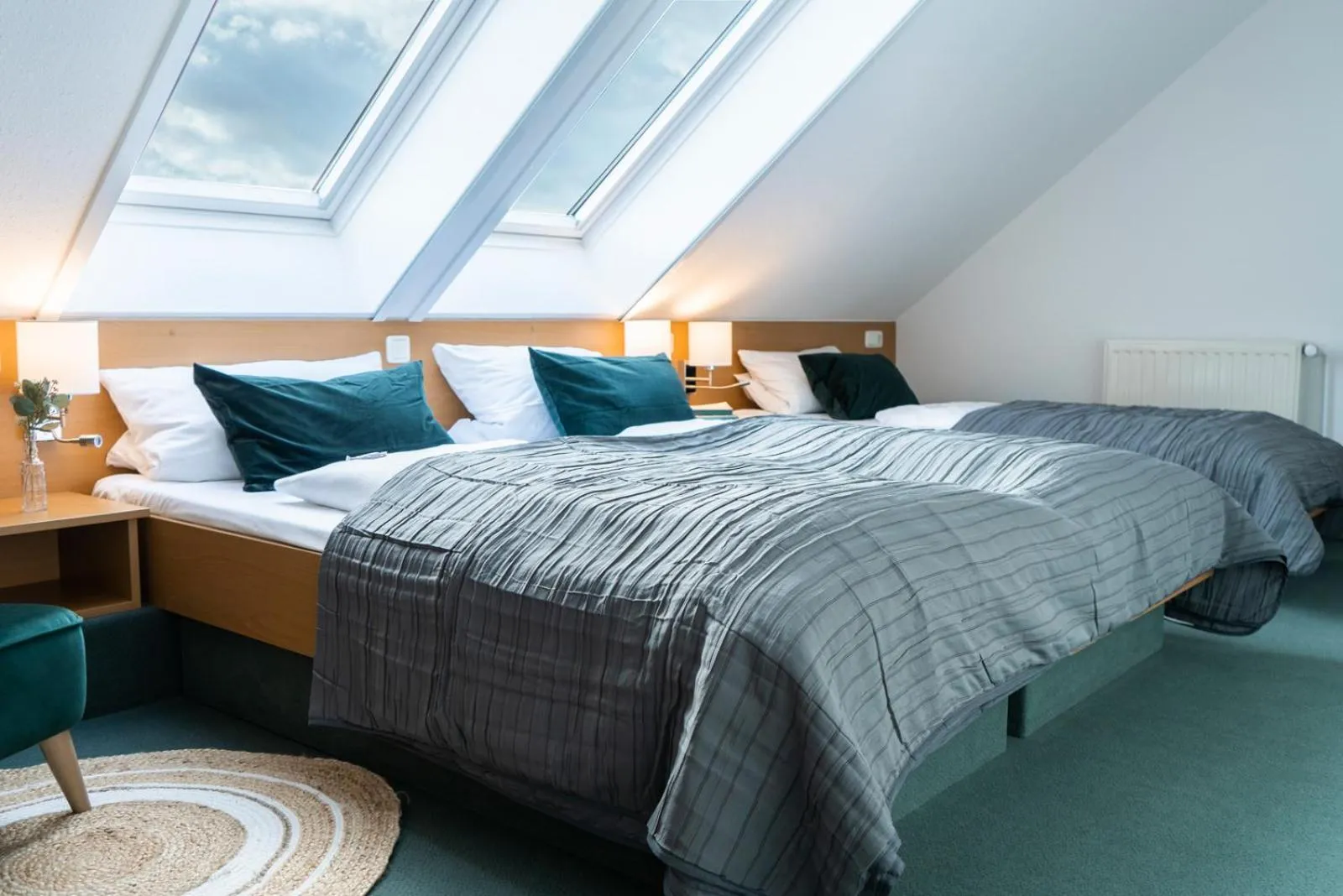 Bed in Hotel & Restaurant Am Alten Rhin