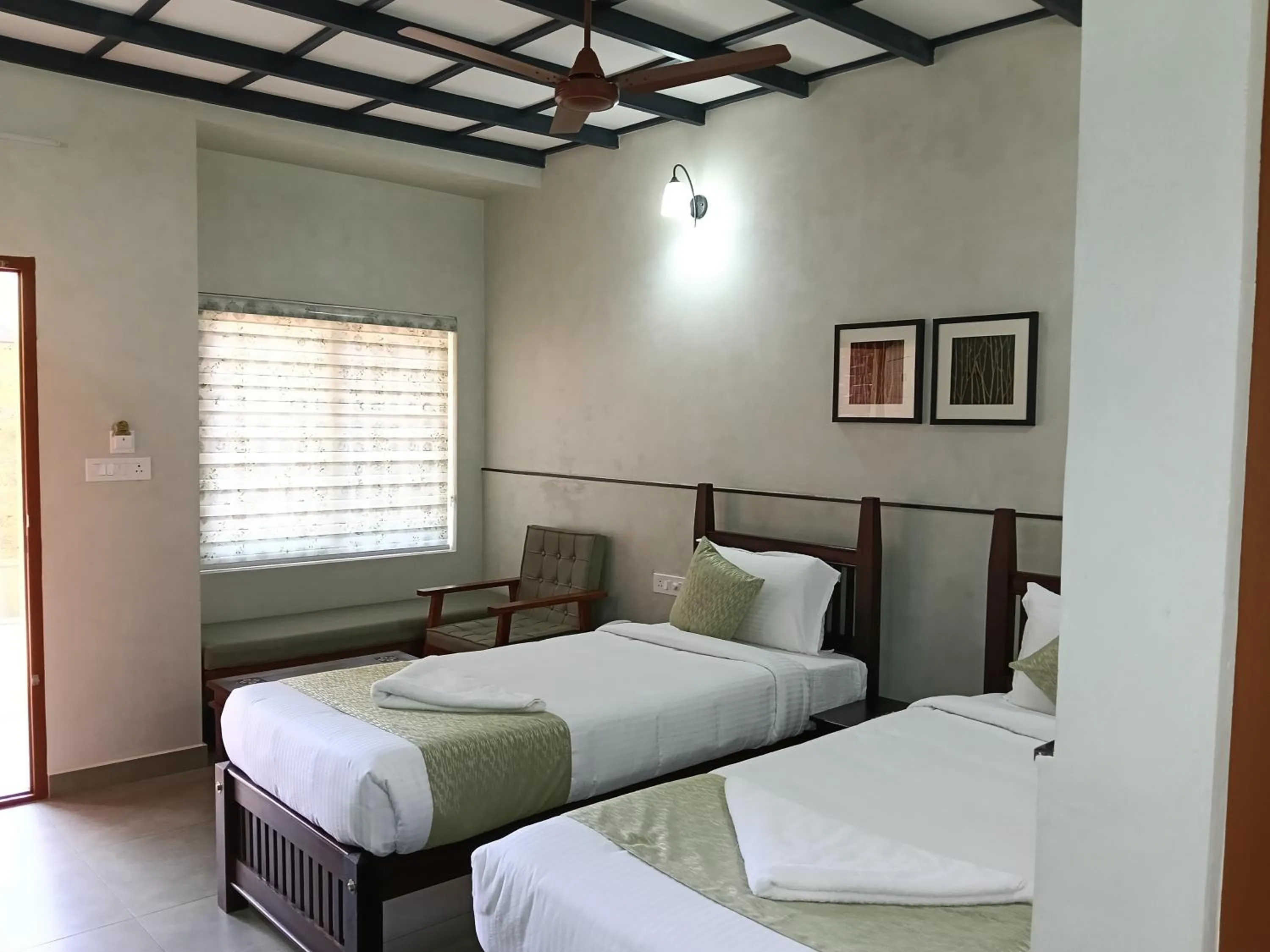 Bed in Green Planet Resort