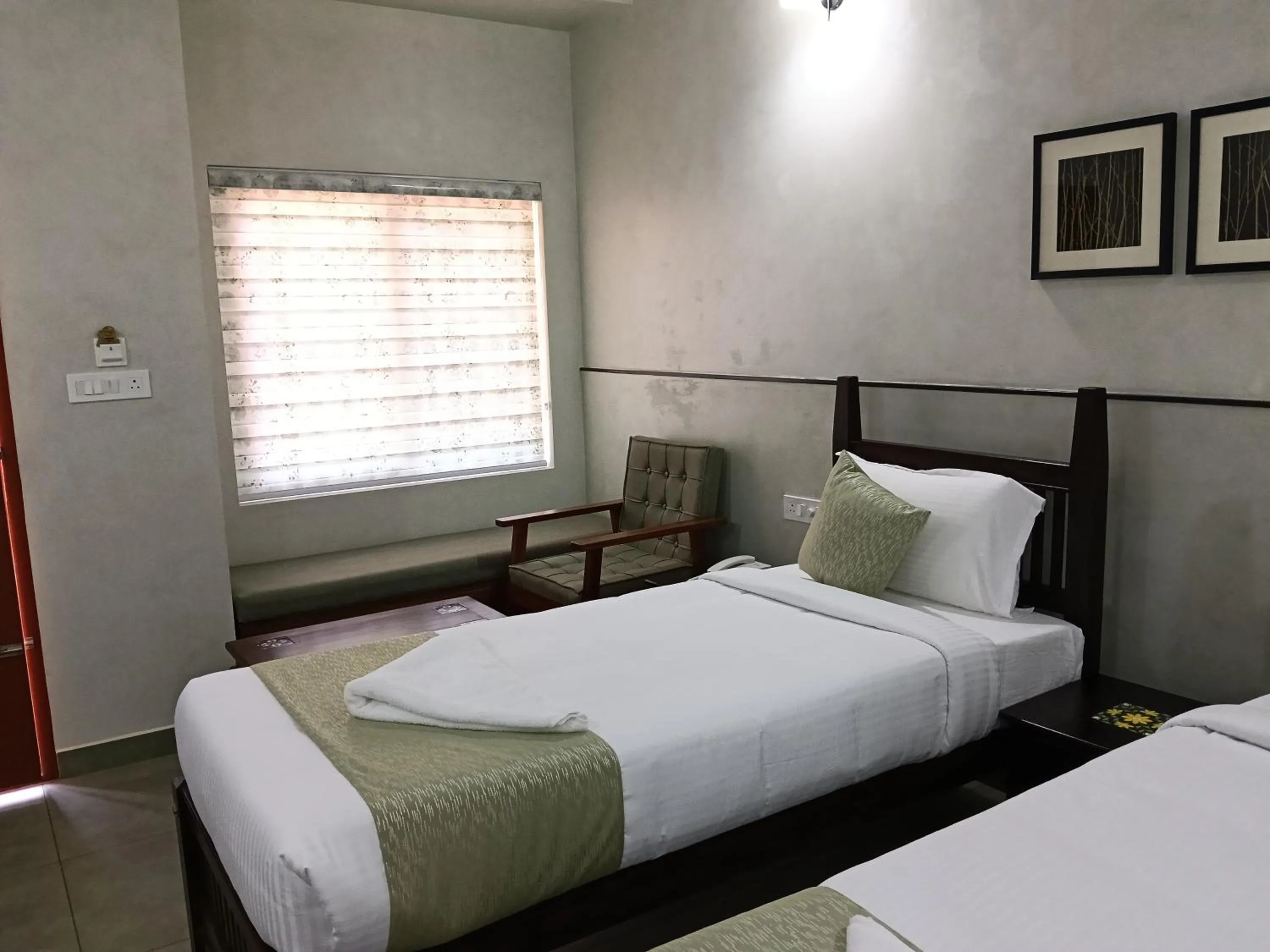 Bed in Green Planet Resort