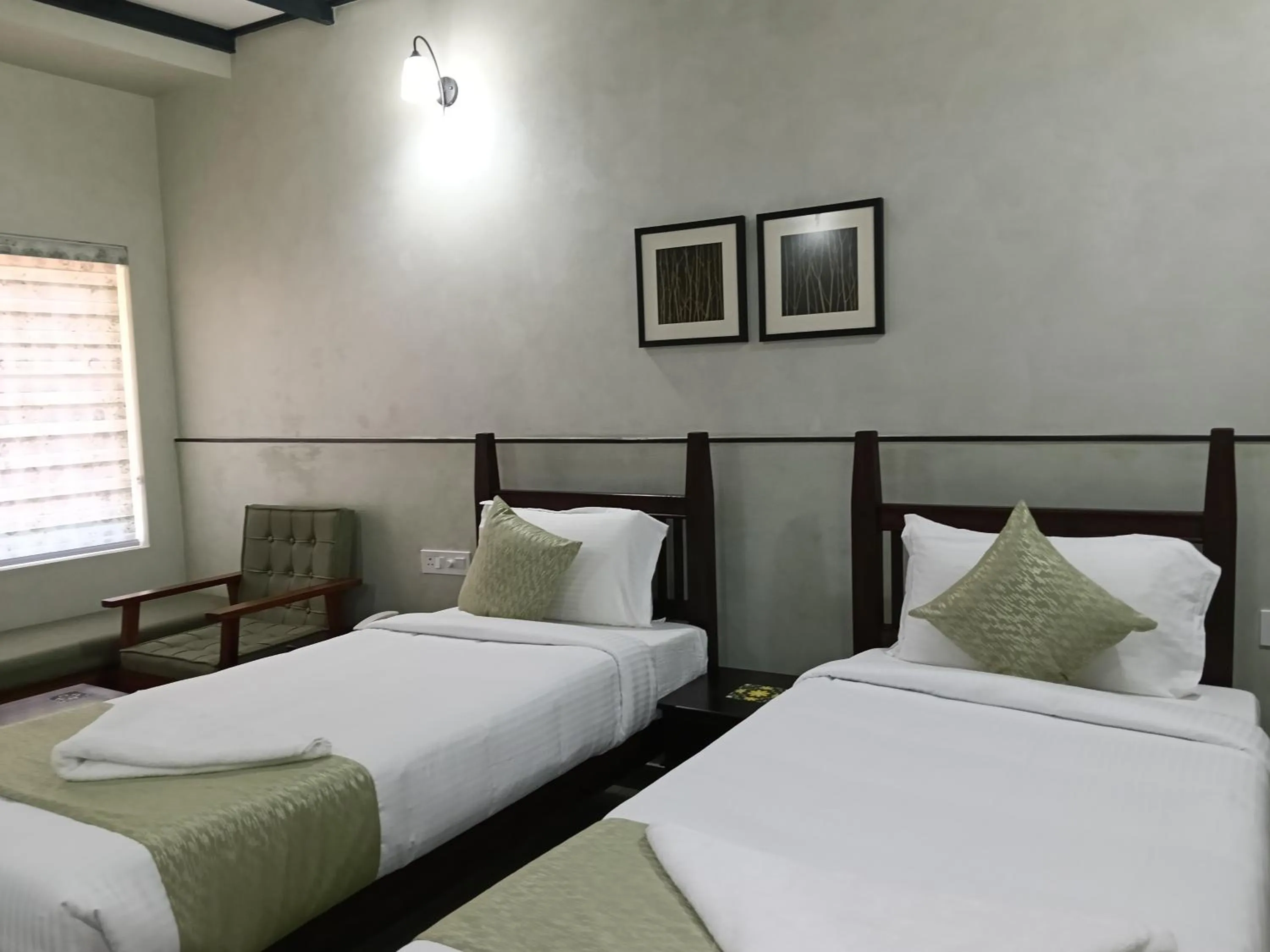 Bed in Green Planet Resort