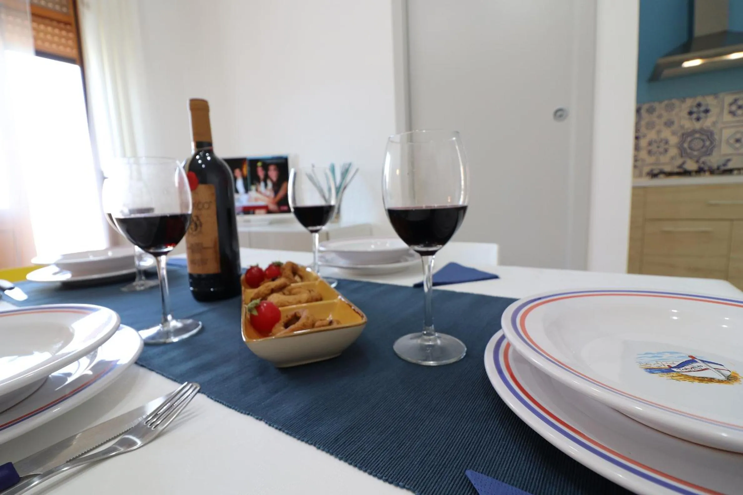 Dining area, Restaurant/Places to Eat in Holiday House Nike Otranto 4 guests