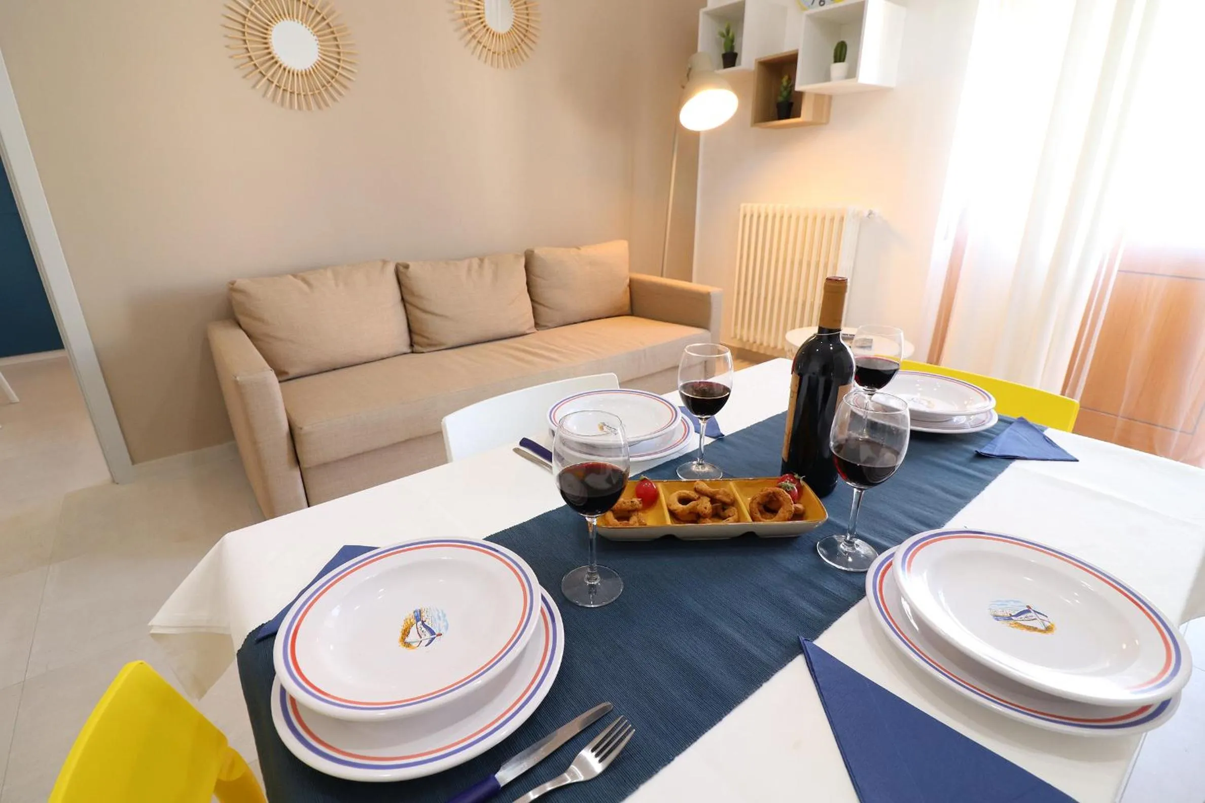 Dining Area in Holiday House Nike Otranto 4 guests