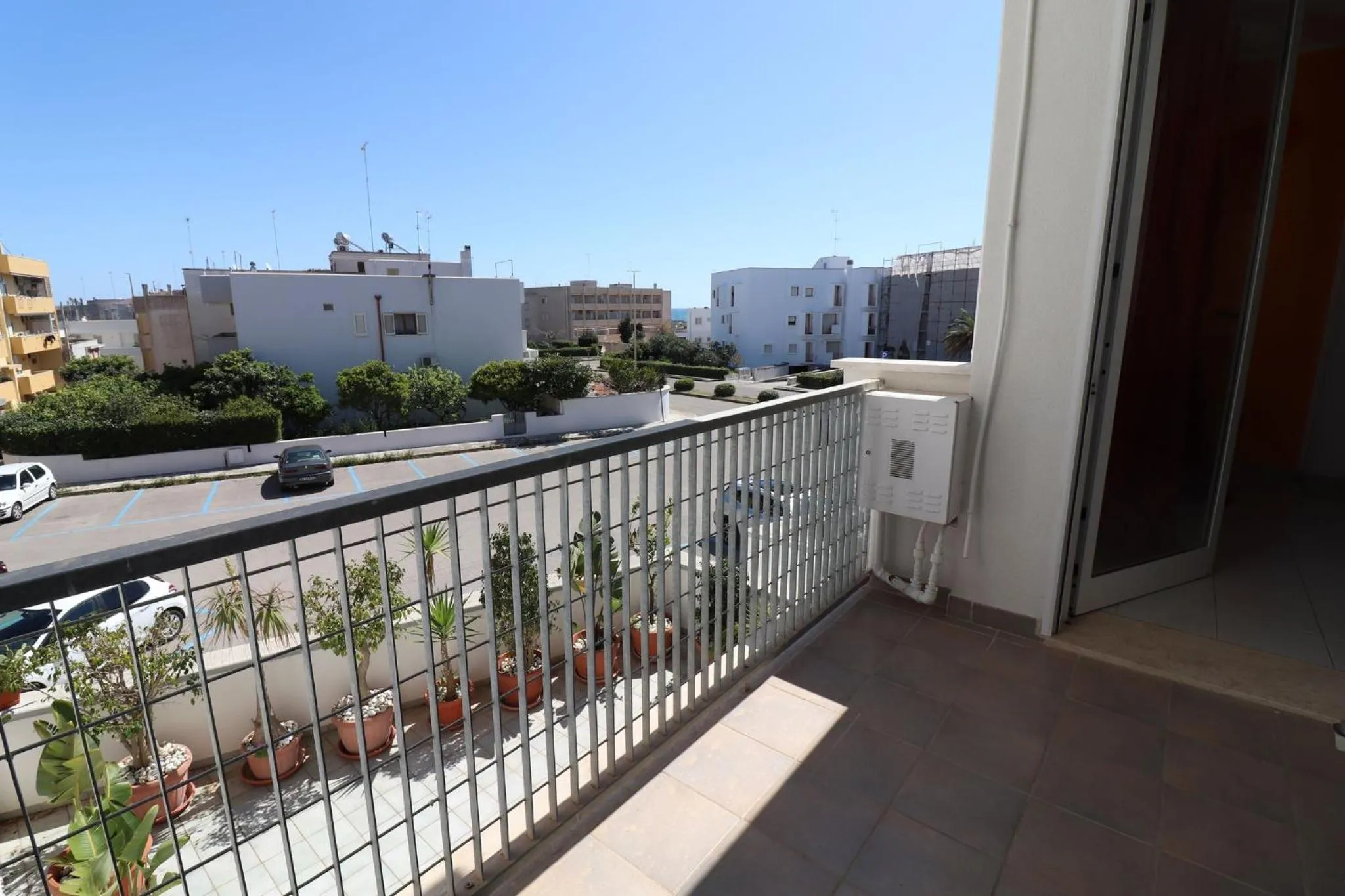 Balcony/Terrace in Casa Virginia Elegant One-Bedroom Apartment Near the Beach