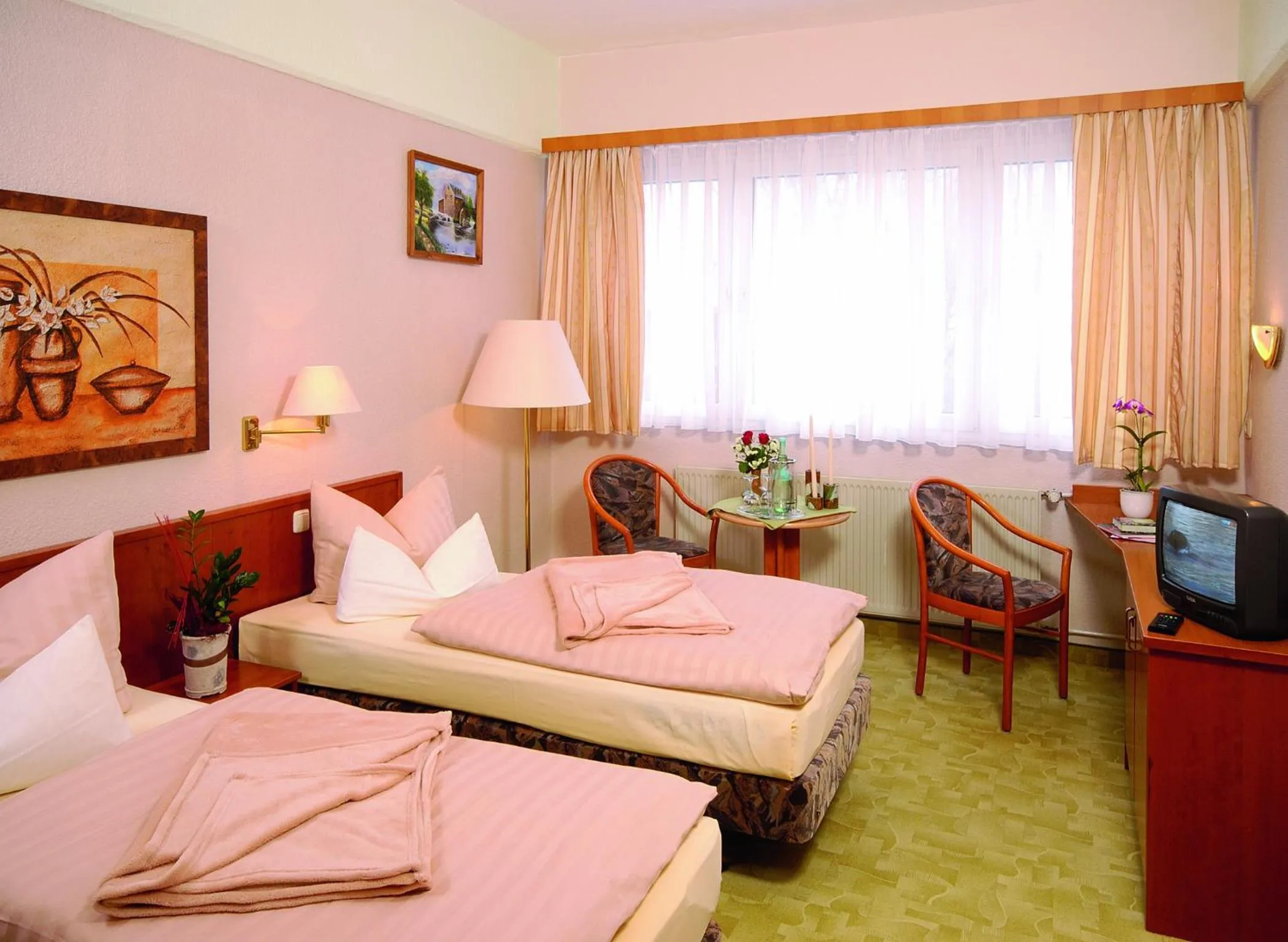 Photo of the whole room, Bed in Hotel Stadt Wittstock