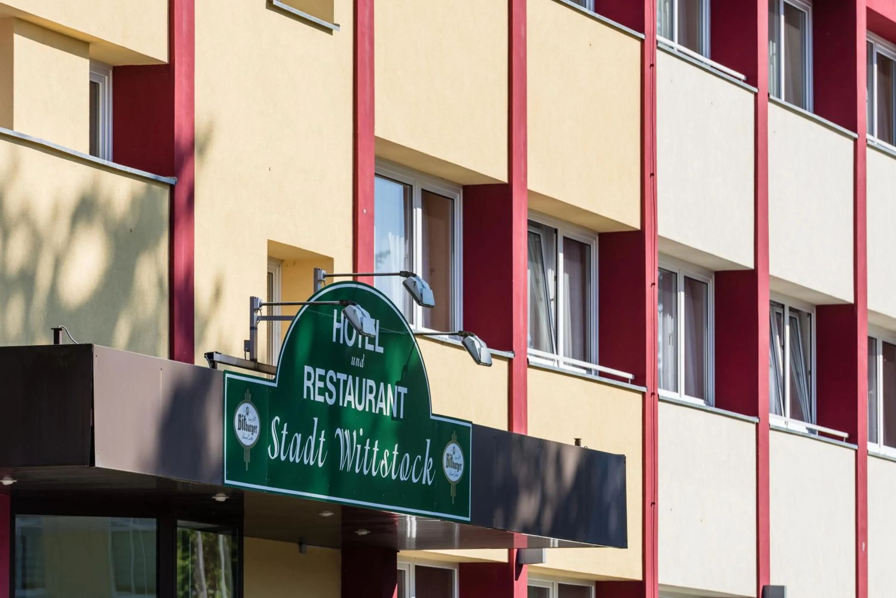 Facade/entrance in Hotel Stadt Wittstock